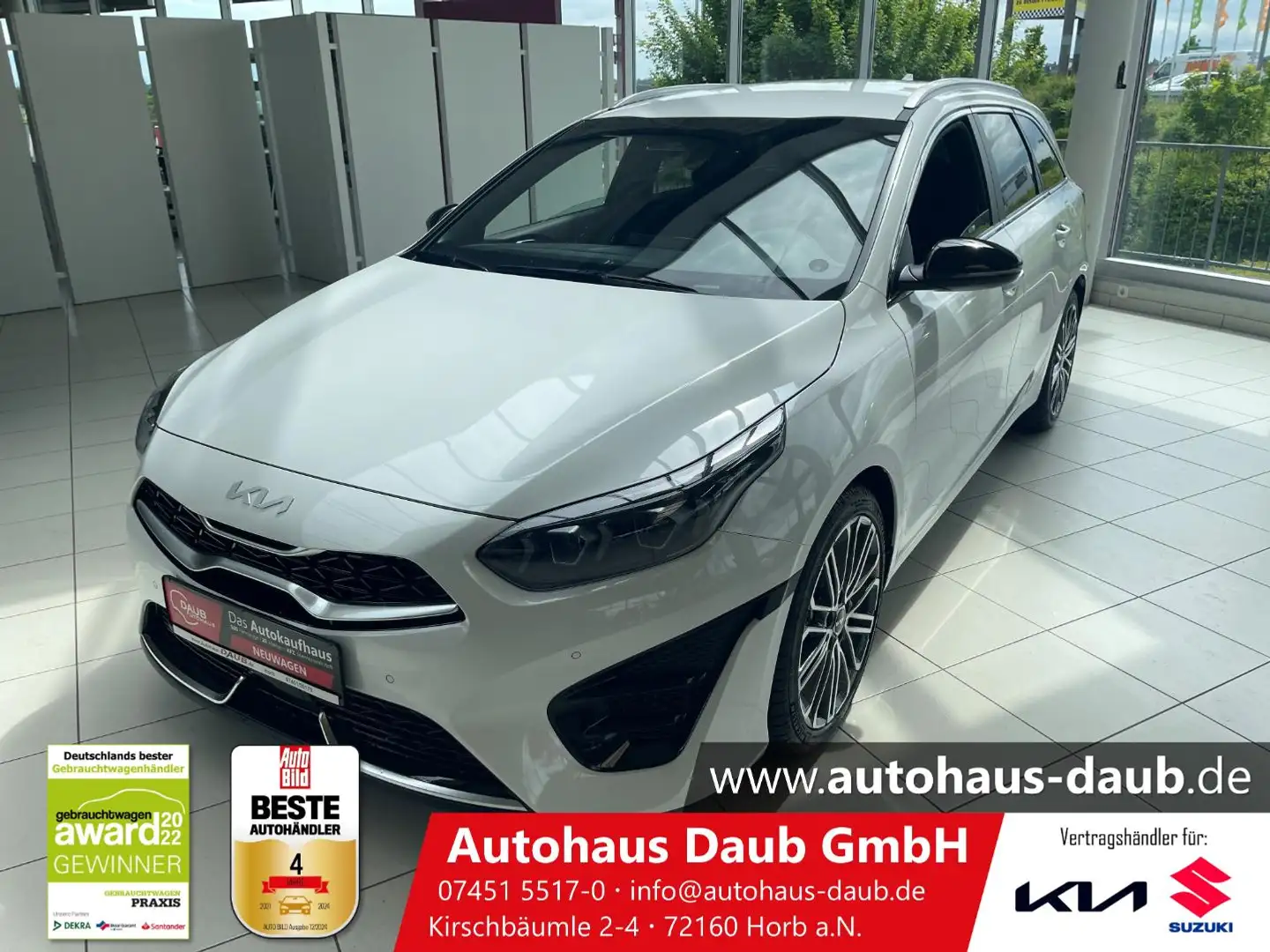 Kia Ceed SW / cee'd SW CEED_SW 1.5T 140 DCT7 GTL TEC 18Z Blanc - 2