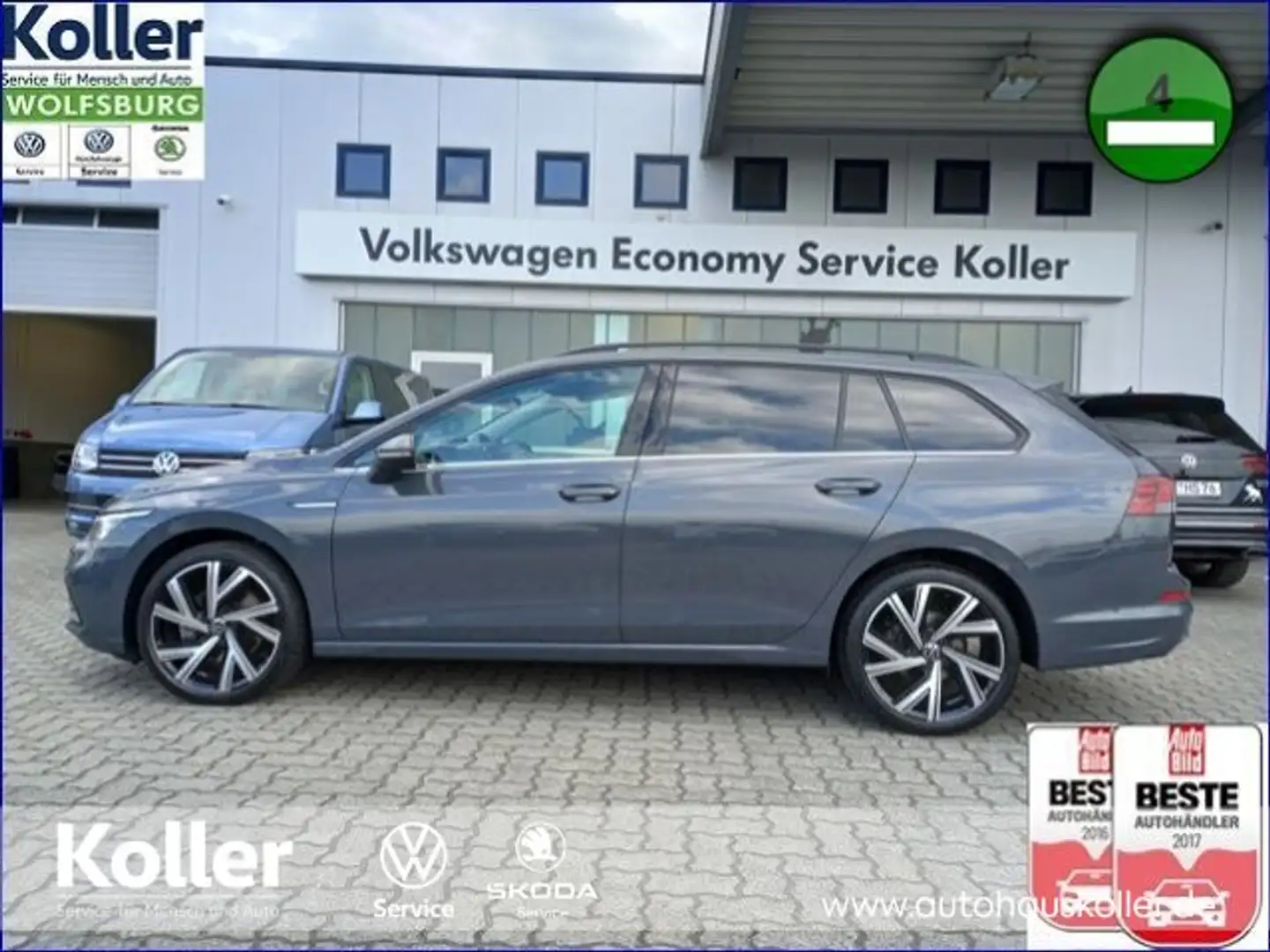 Volkswagen Golf Golf VIII Variant 2.0 TDI DSG Style Navi AHK CAM Grau - 2