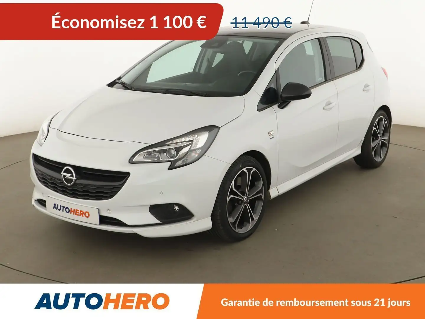 Opel Corsa 1.4 Turbo S Blanc - 1