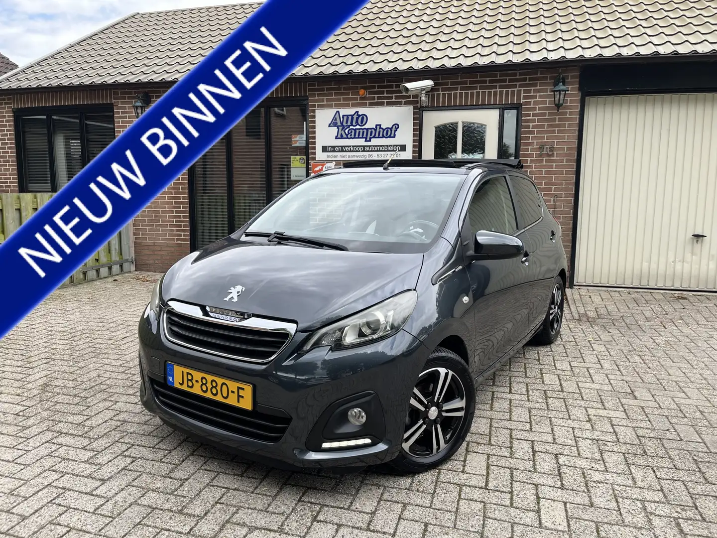 Peugeot 108 1.0 e-VTi Active Cabrio TOP! Grau - 1