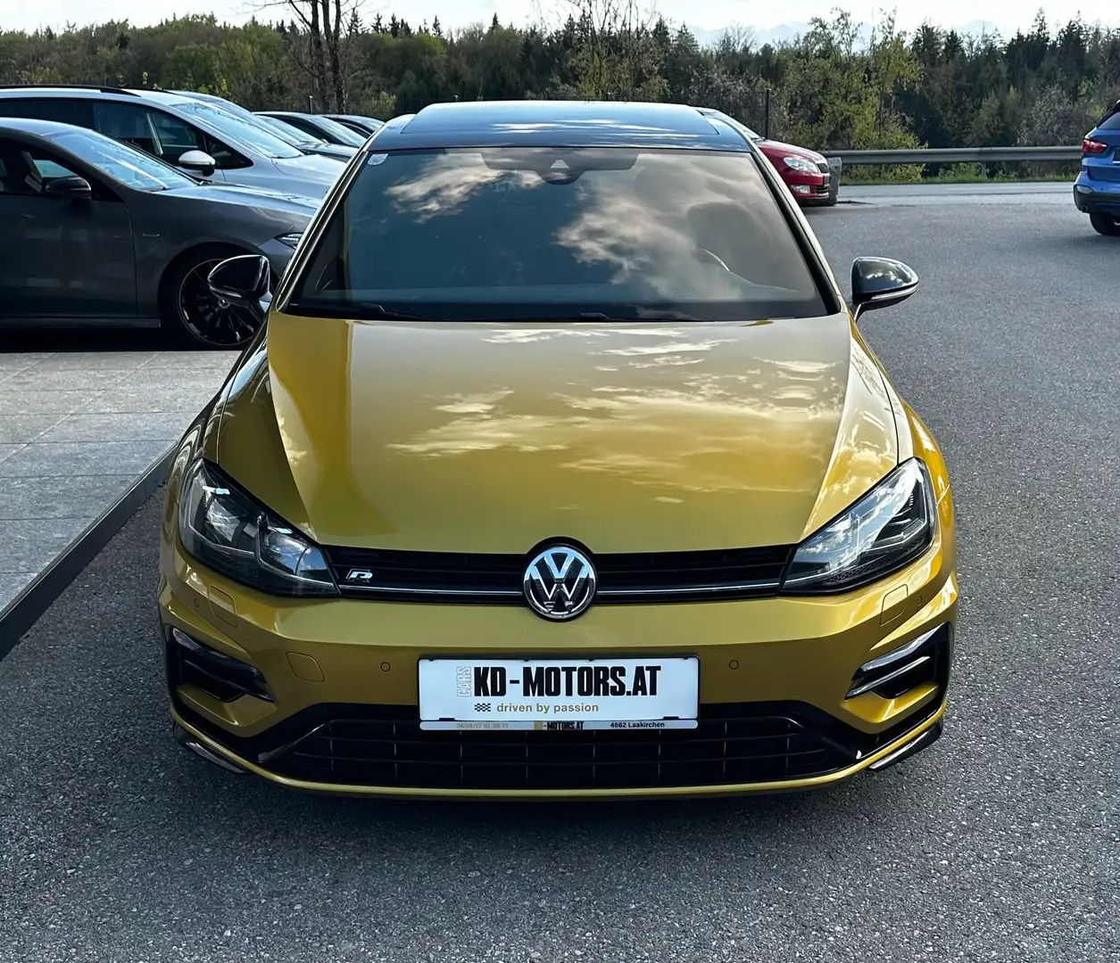 Volkswagen Golf R 4Motion 2,0 TSI DSG *ACC*LED*RFK*T-Winkel* Beige - 2