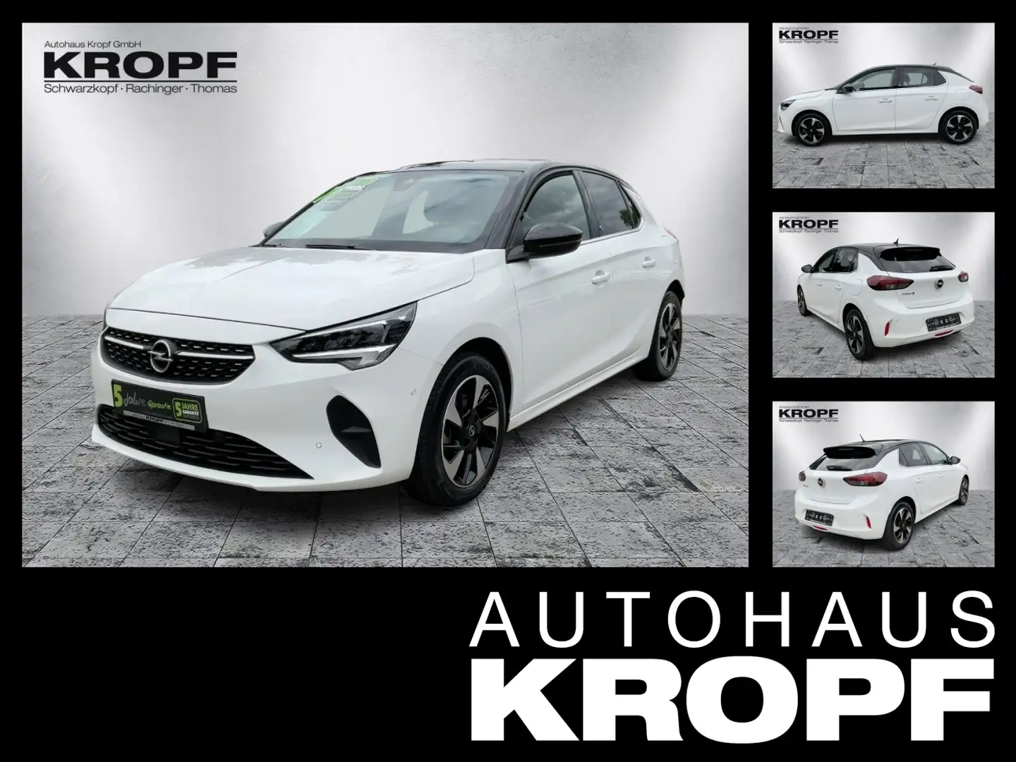 Opel Corsa F e **Matrix LM PDC Tot-Winkel** Weiß - 1