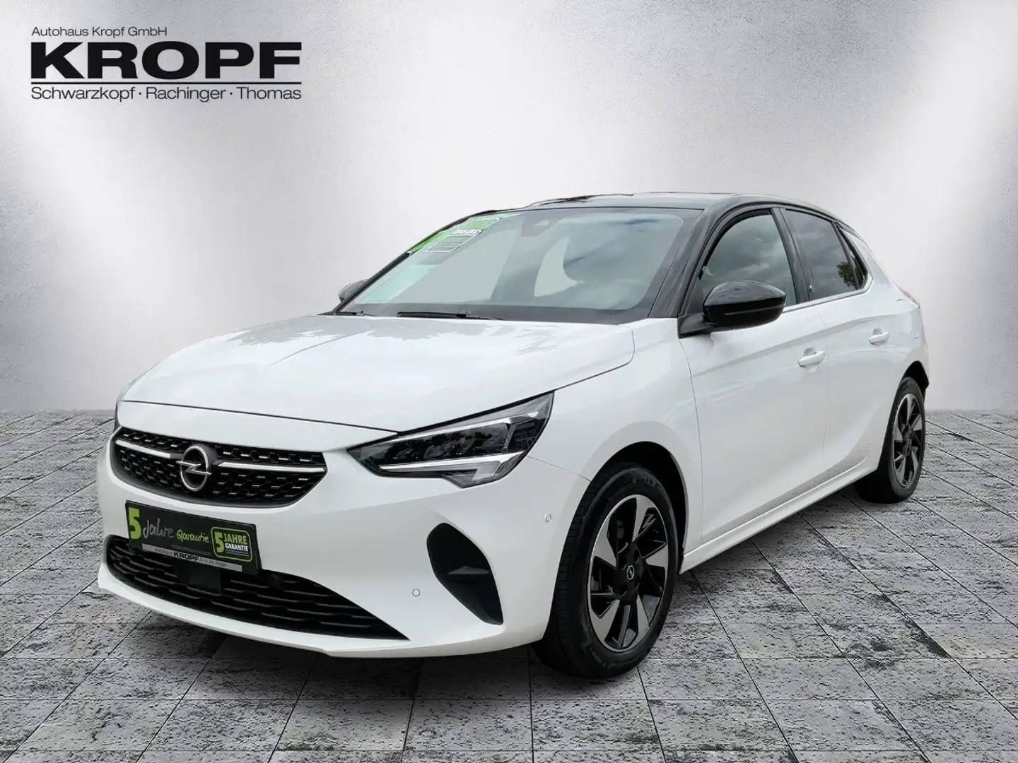 Opel Corsa F e **Matrix LM PDC Tot-Winkel** Weiß - 2