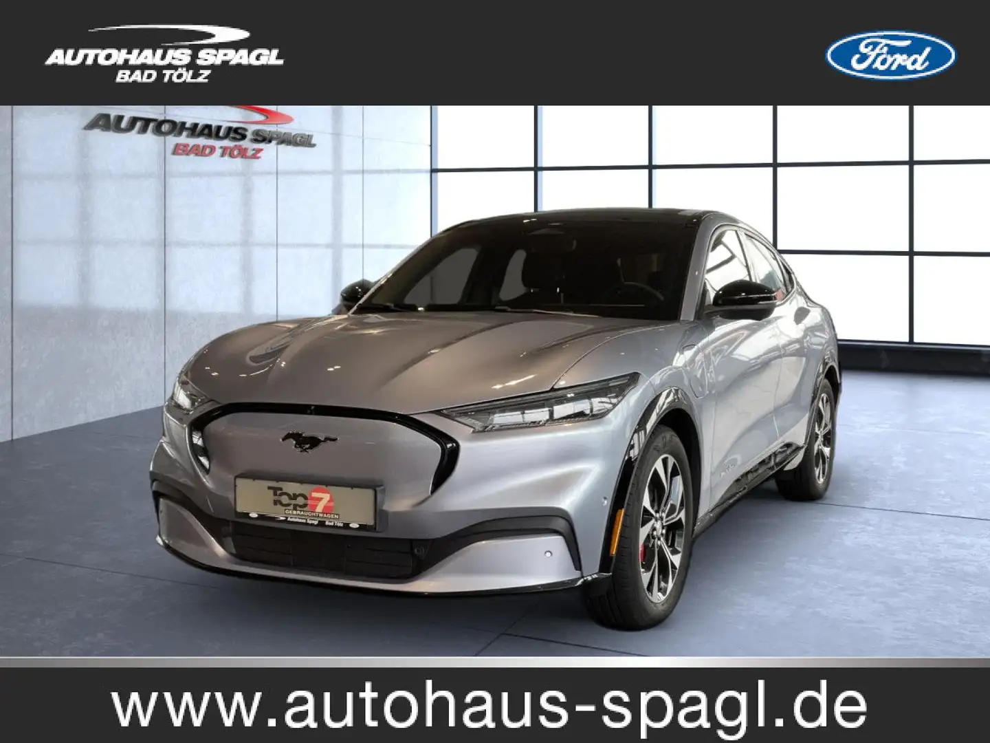 Ford Mustang Mach-E Premium AWD Bluetooth Navi LED Bleu - 1