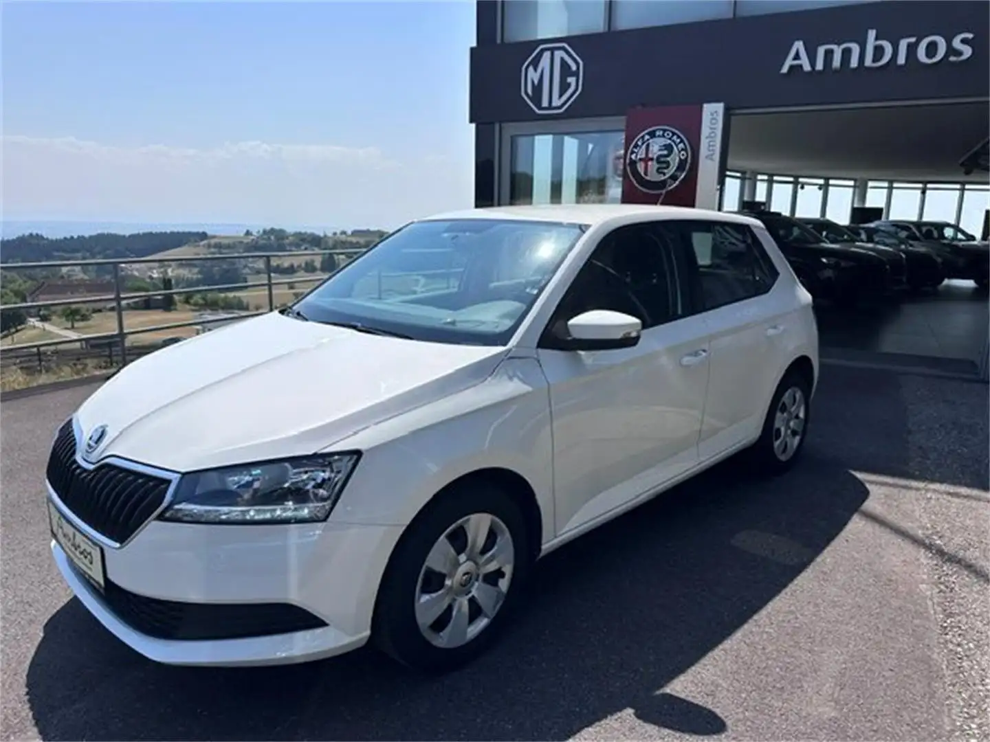 Skoda Fabia Active 1,0 Weiß - 1
