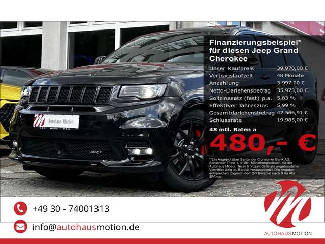 Imagine Jeep Grand Cherokee 6.4 V8 HEMI SRT PANO NAVI ACC LEDER H/K