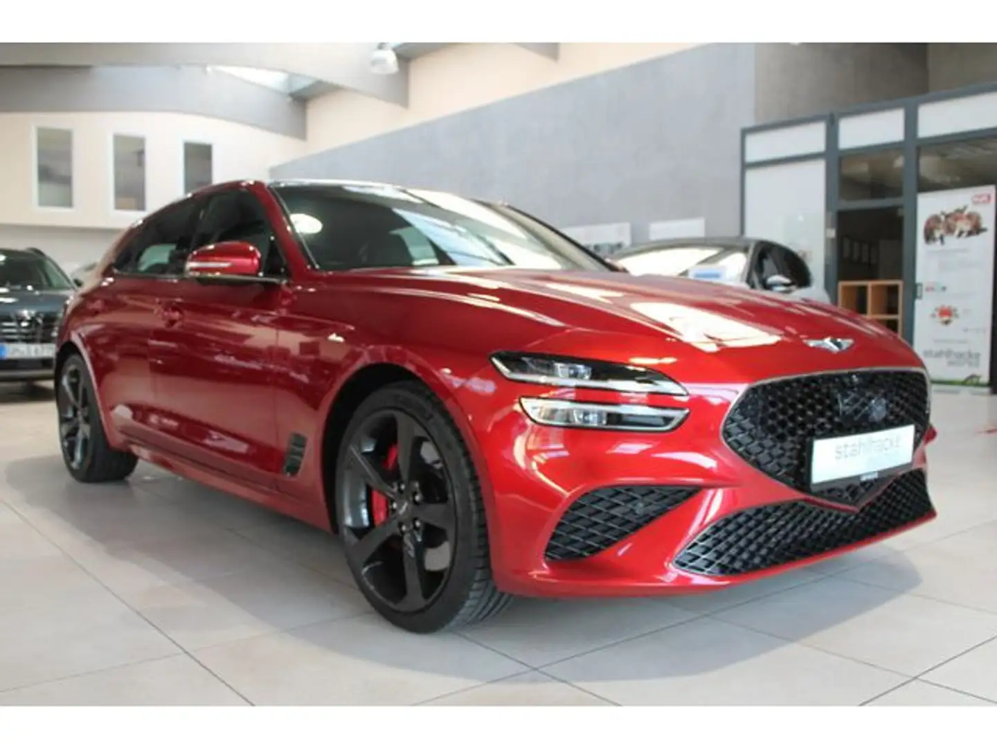 Hyundai Genesis G70 Shooting Brake 2.2 Sport ACC LED Rood - 2