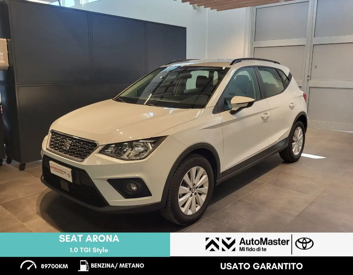 SEAT Arona 1.0 TGI Style Bianco - 1