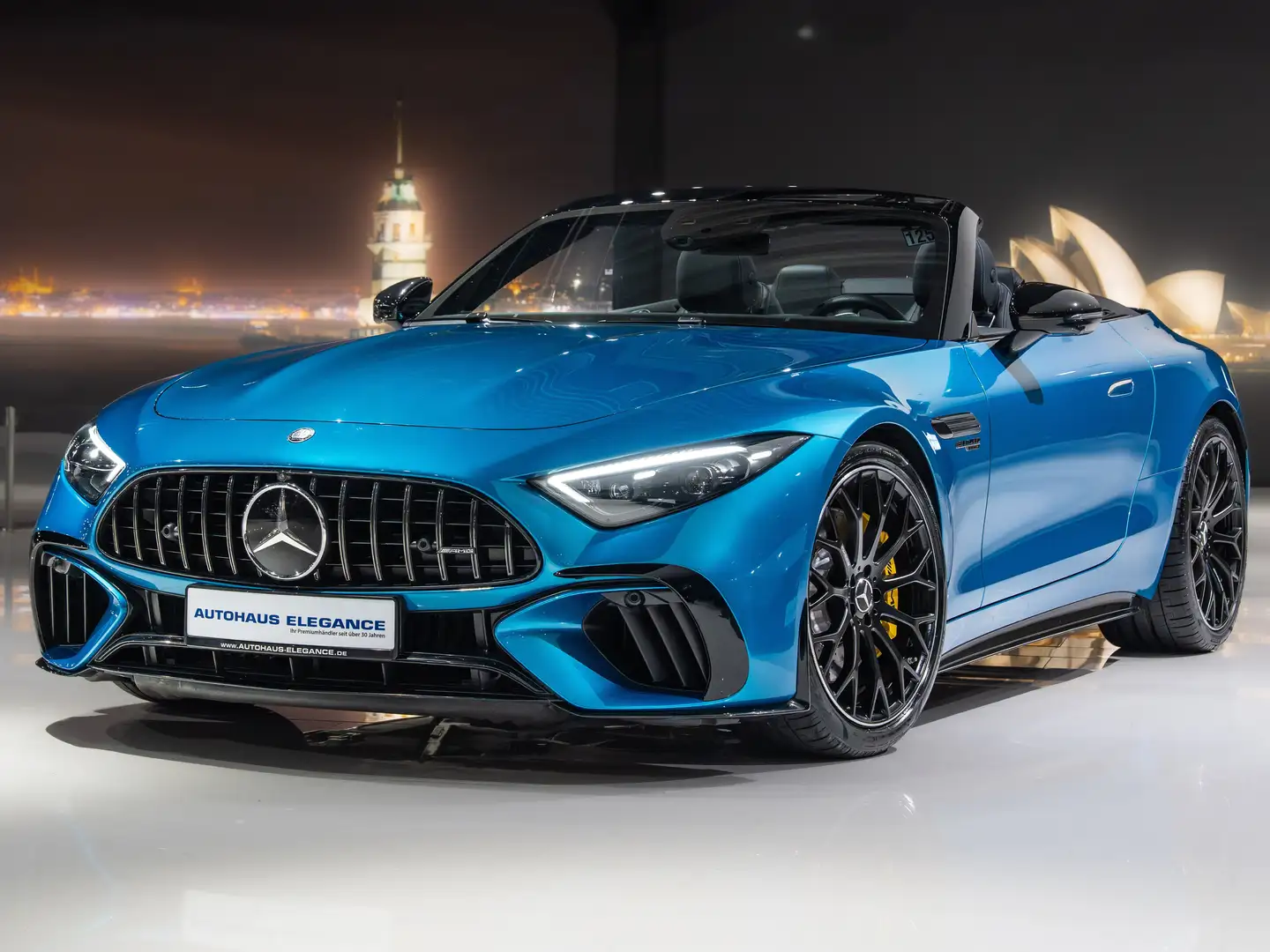 Mercedes-Benz SL 63 AMG 4Matic+*CARBON*LIFT*MASSAGE*DYNAMIK+* Blau - 1