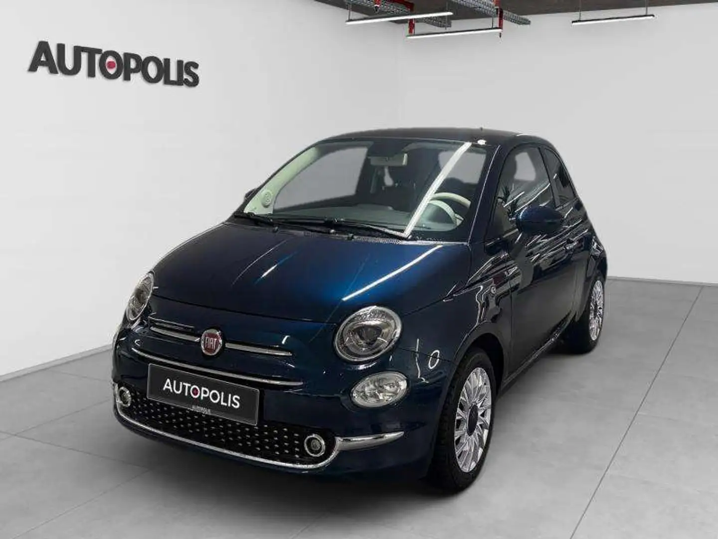 Fiat 500 HYBRID Bleu - 2