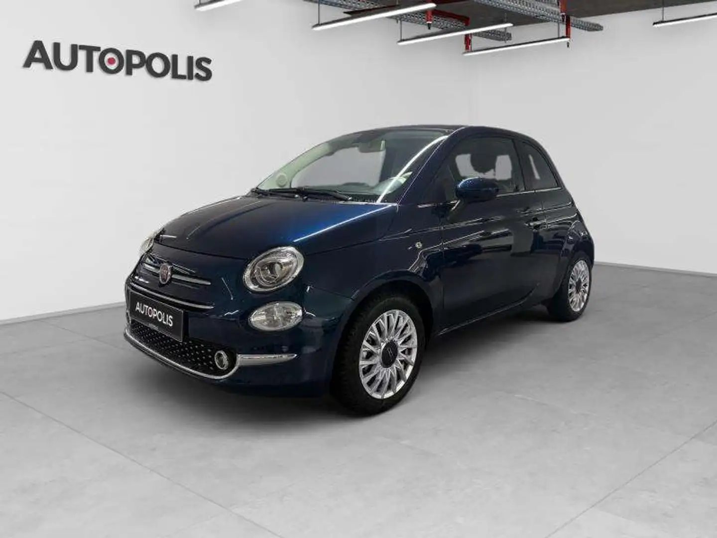 Fiat 500 HYBRID Bleu - 1