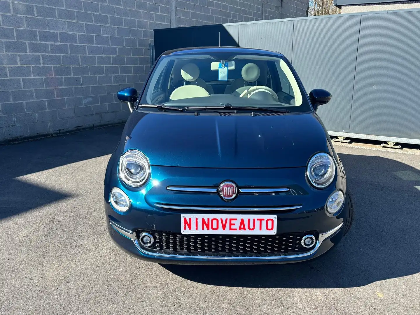 Fiat 500 1.2i Pop Star*PANO AIRCO BT PARKSENSOR ALU VELGEN Bleu - 1