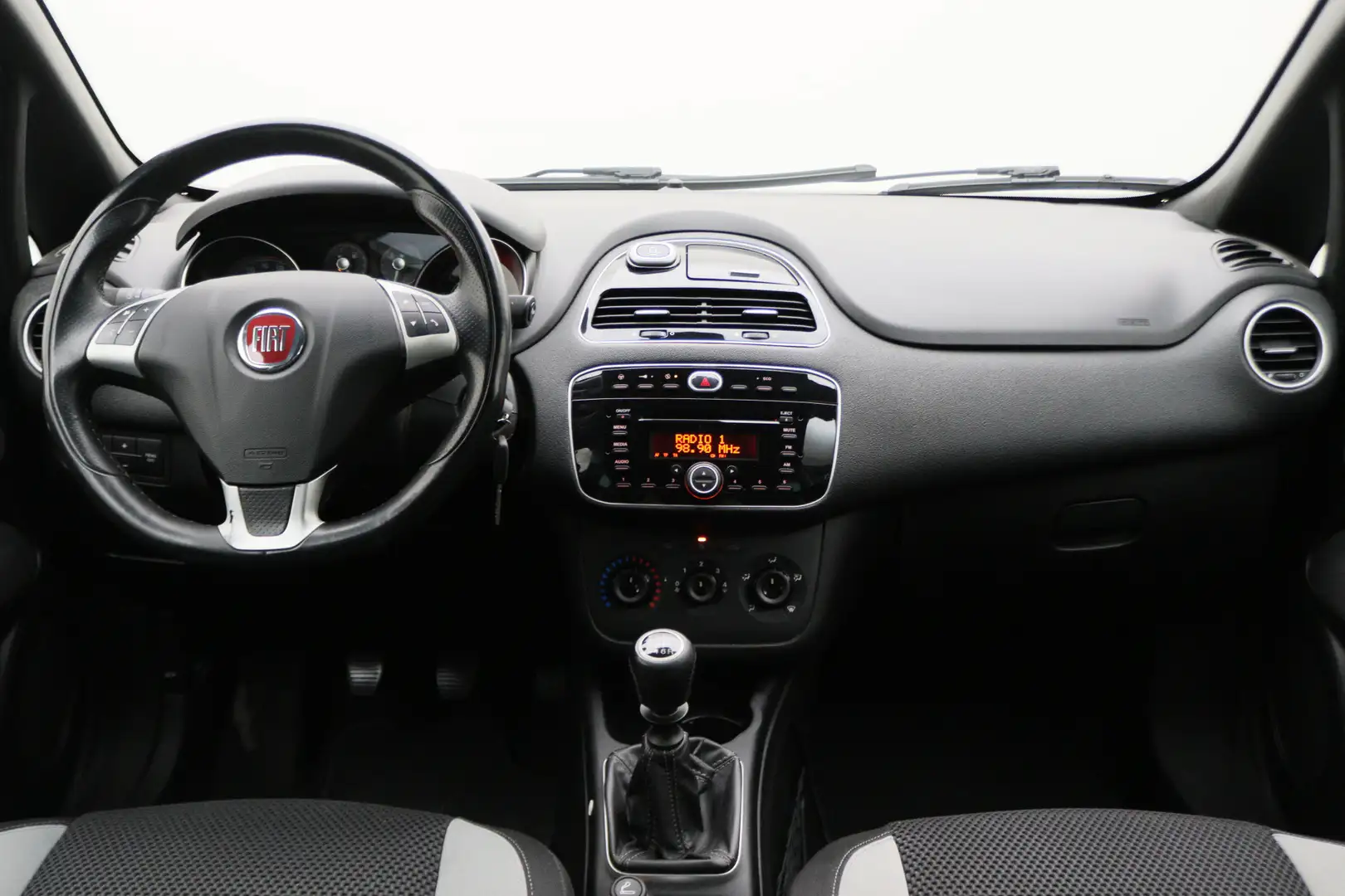 Fiat Punto Evo 0.9 TwinAir Racing Side-Skirts, Airco, Elektr. Pak Blanc - 2