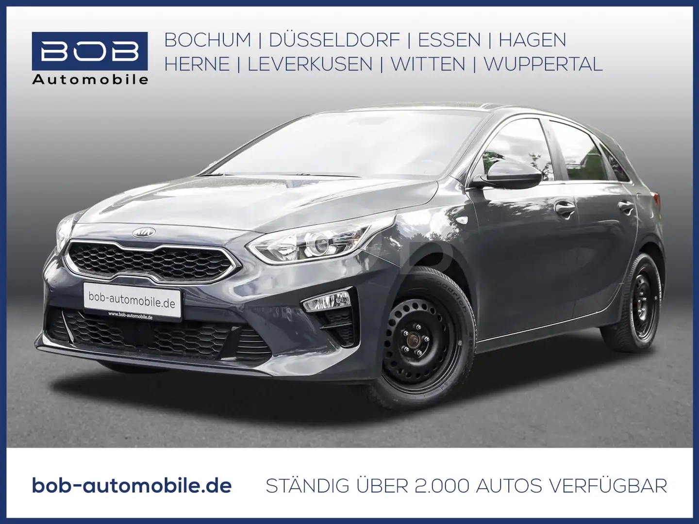 Kia Ceed / cee'd 1.4 TGDI Vision NAVI SHZ PDC KLIMA Szary - 1