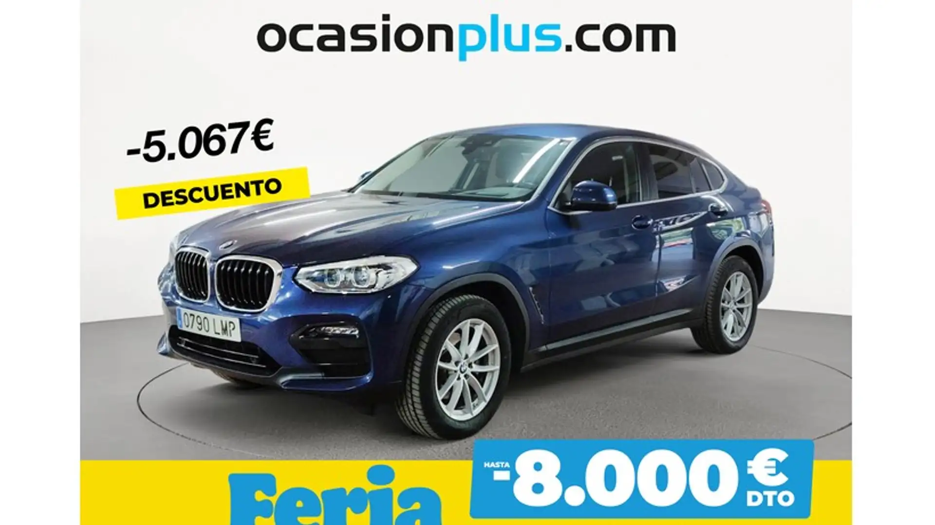 BMW X4 xDrive 20dA Bleu - 1