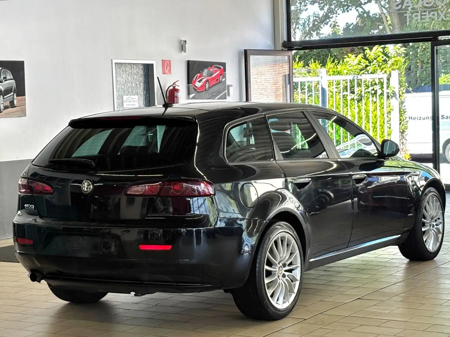 Alfa Romeo 159 2.0 JTDM TURiSMO *NAVi*LEDER-BEiGE*KLiMA*18 Schwarz - 2