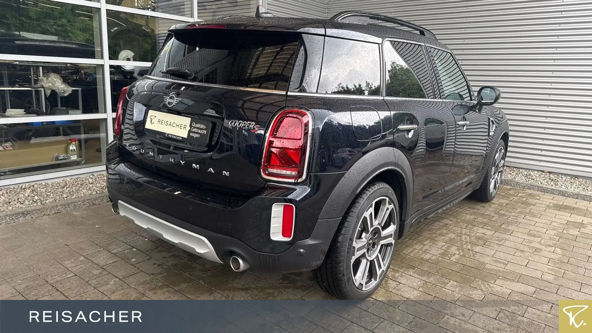 MINI Cooper S Countryman Navi HUD LED ACC RüKa Pano Czarny - 2