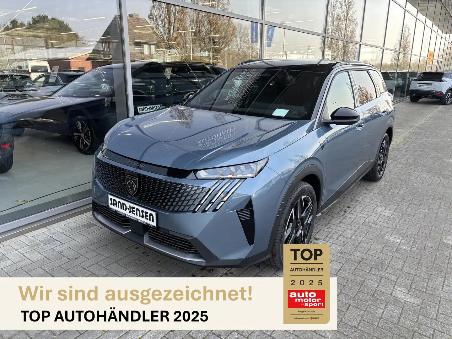 Peugeot 5008 GT 145 MHEV EAT 7-Sitz ACC Navi LED Kamera Blau - 1