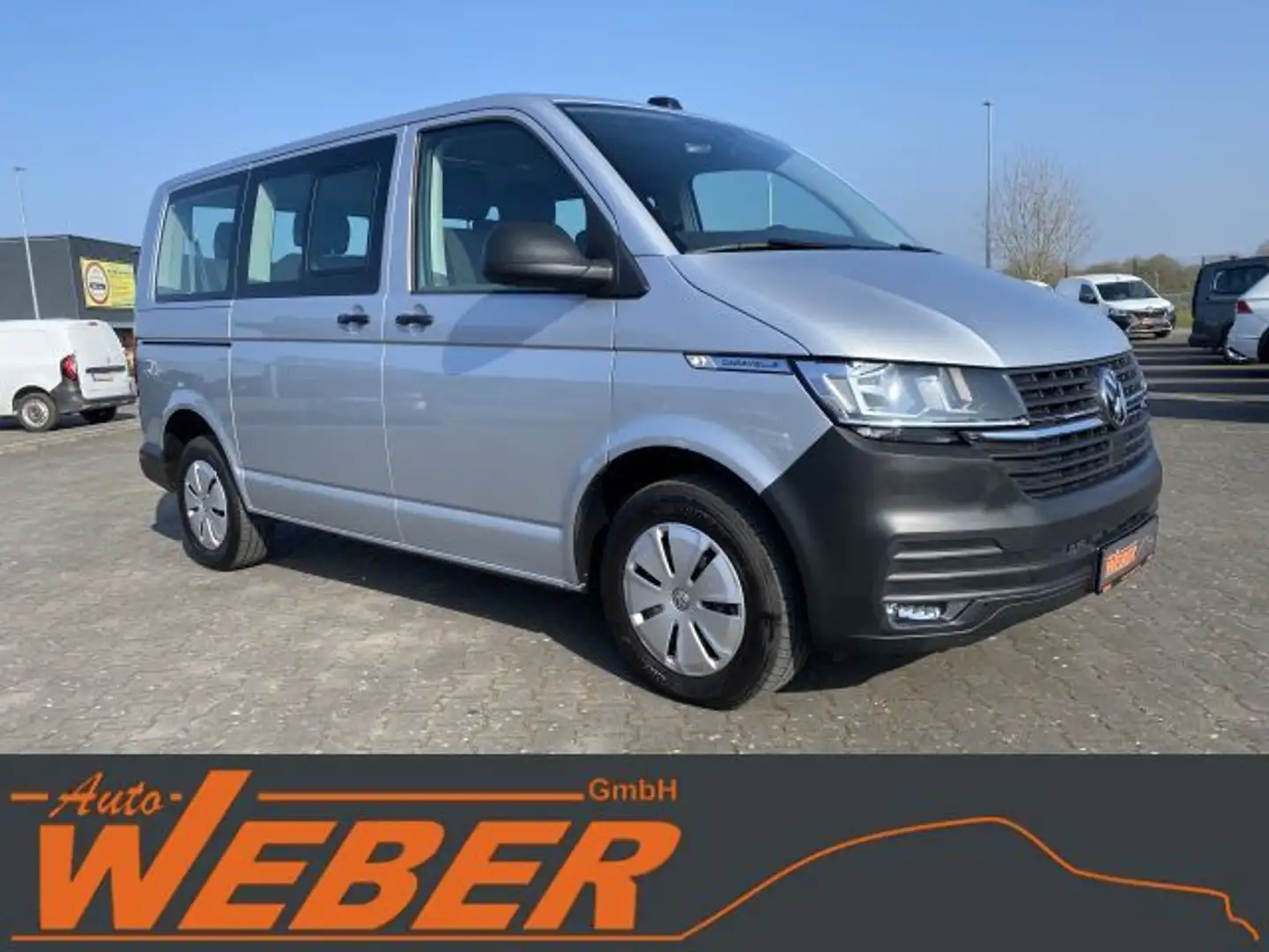 Volkswagen T6 Caravelle T6.1 TDI DSG Caravelle 9-Sitzer AC-Auto APP Silber - 2