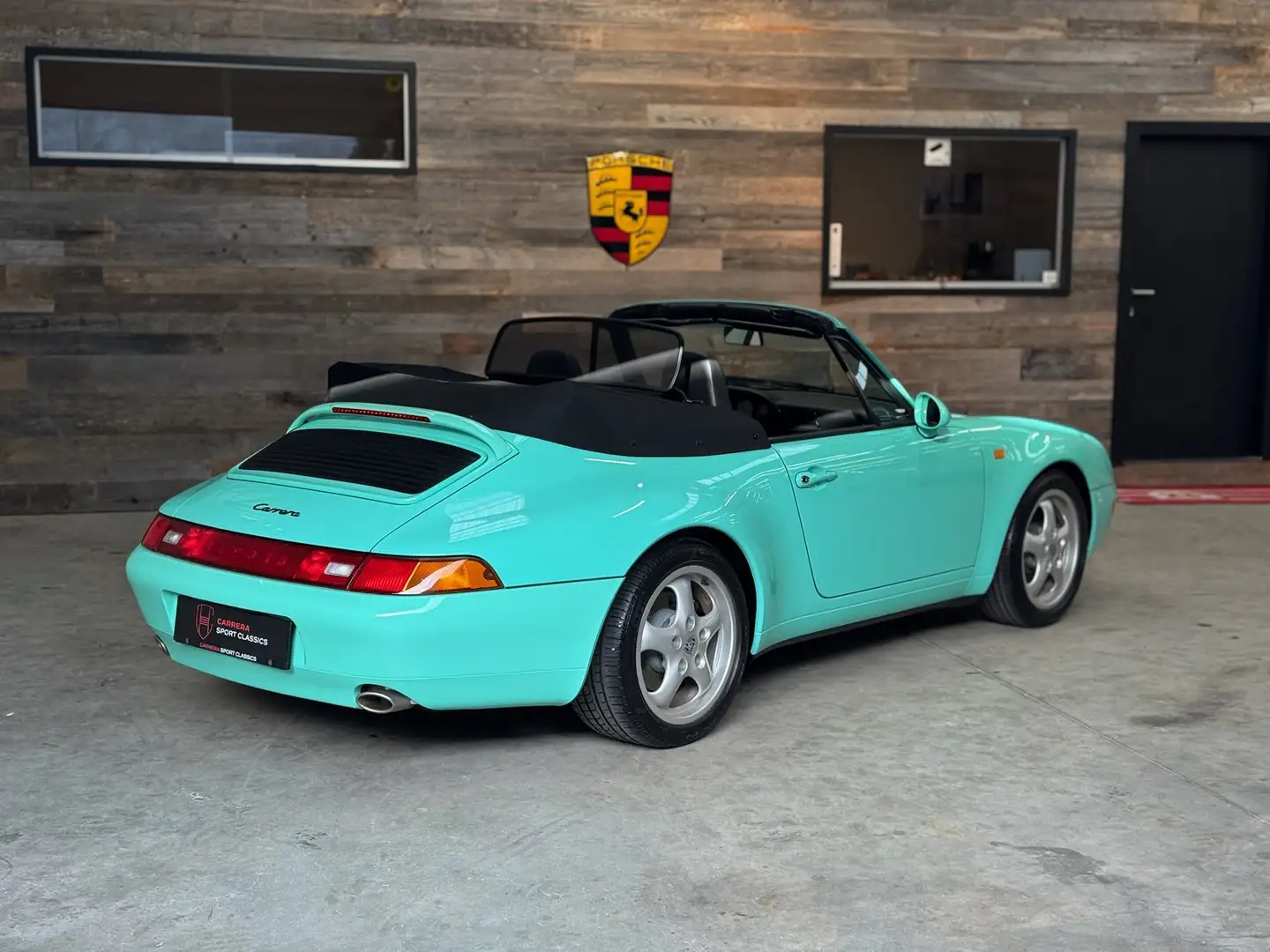 Porsche 993 Carrera 2 Cabrio - PTS L998 Mintgreen original Verde - 1