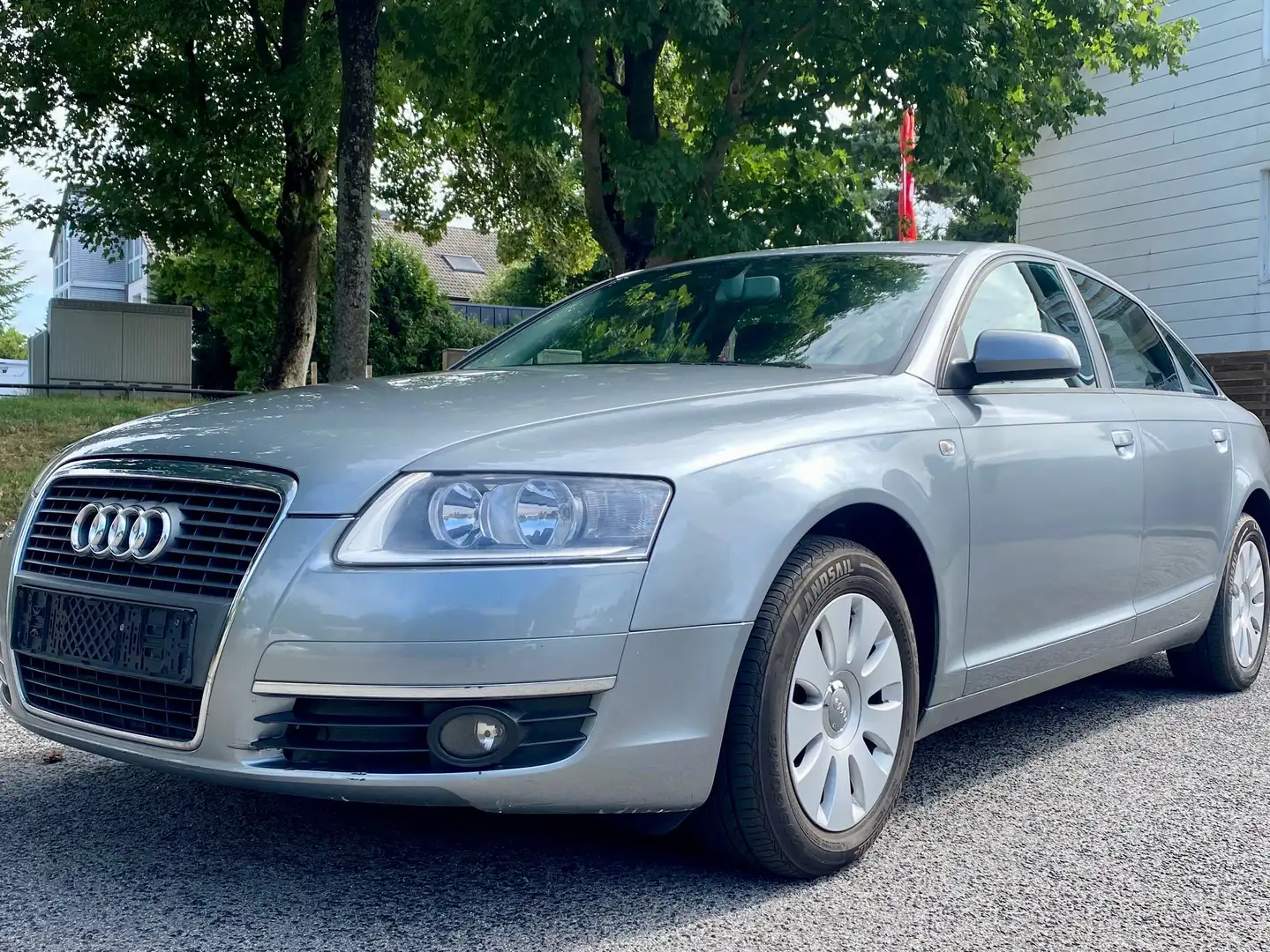 Audi A6 Neue Tüv/SHZ/ Navi Gris - 2