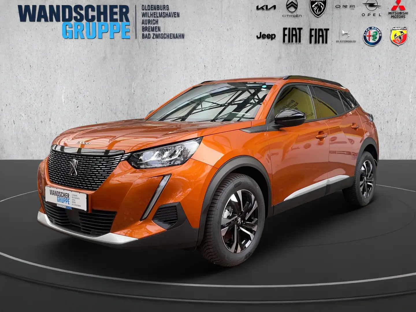 Peugeot 2008 Allure PureTech 100 RFK,  SHZ,  ALLWETTER Orange - 1