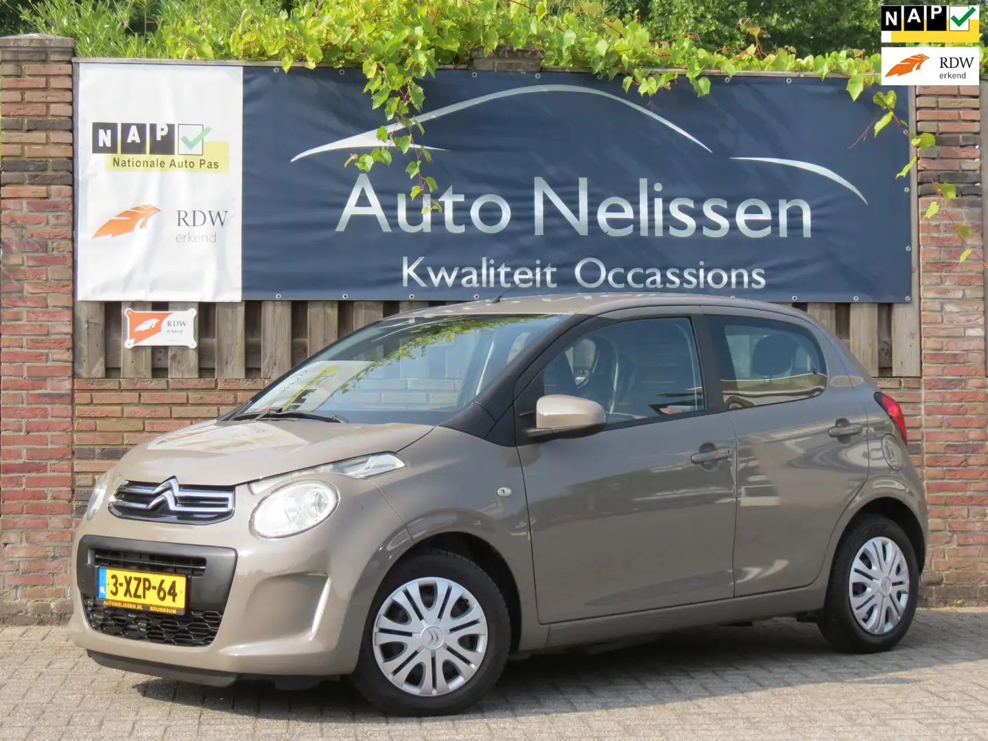 Citroen C1 1.0 e-VTi Feel 5-DRS | 1e EIGENAAR | GROOT SCHERM Brun - 1