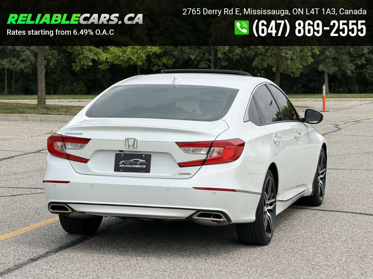 2021 Honda Accord TOURING | No-Accident | Leather | Cooling Seats | — снимка 1