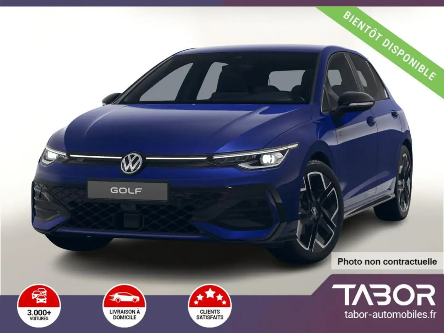 Volkswagen Golf 8 1.5 eTSI 150 DSG MY24 R-Line Bleu - 1