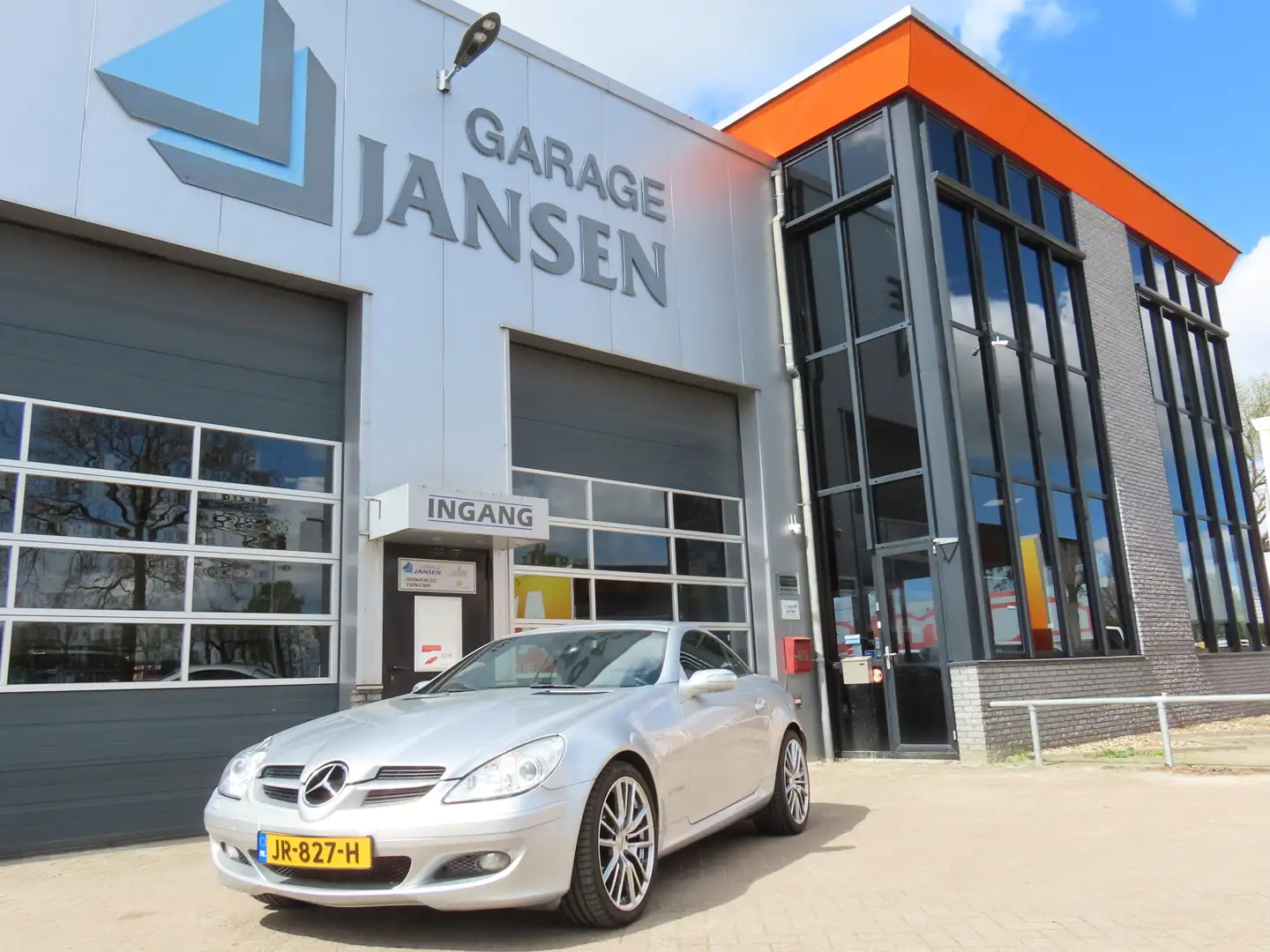 Mercedes-Benz SLK 200 K. Argent - 1