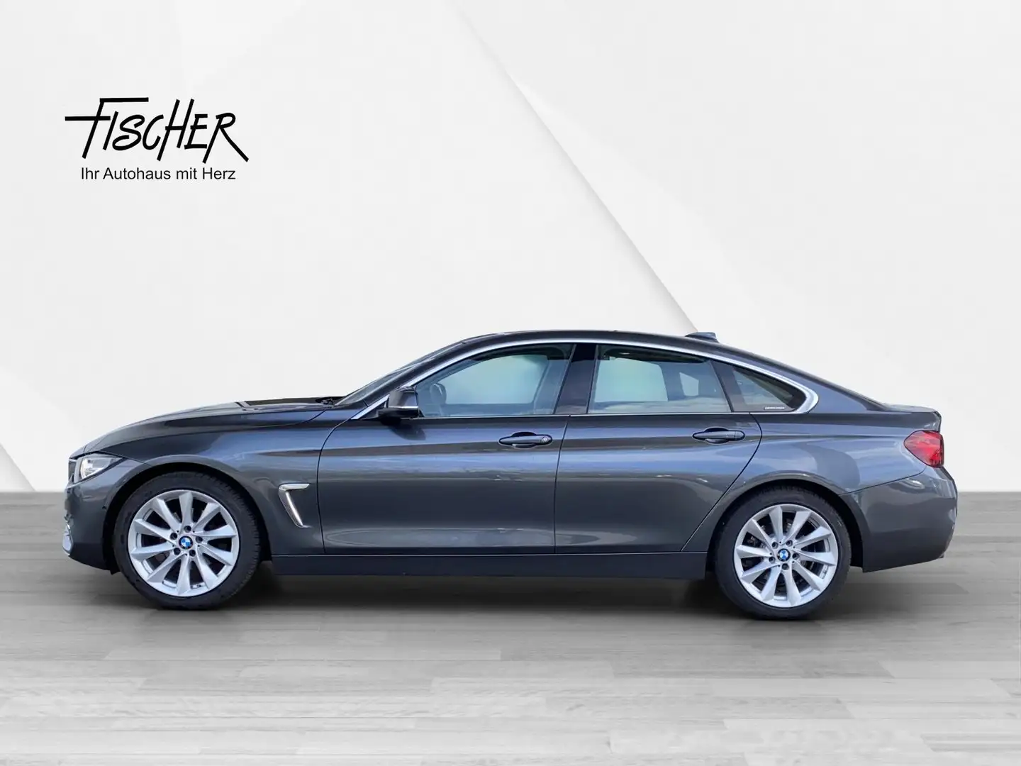 BMW 420 420i Gran Coupé Luxury Line Leder PANO M-Lenkr. Grey - 2