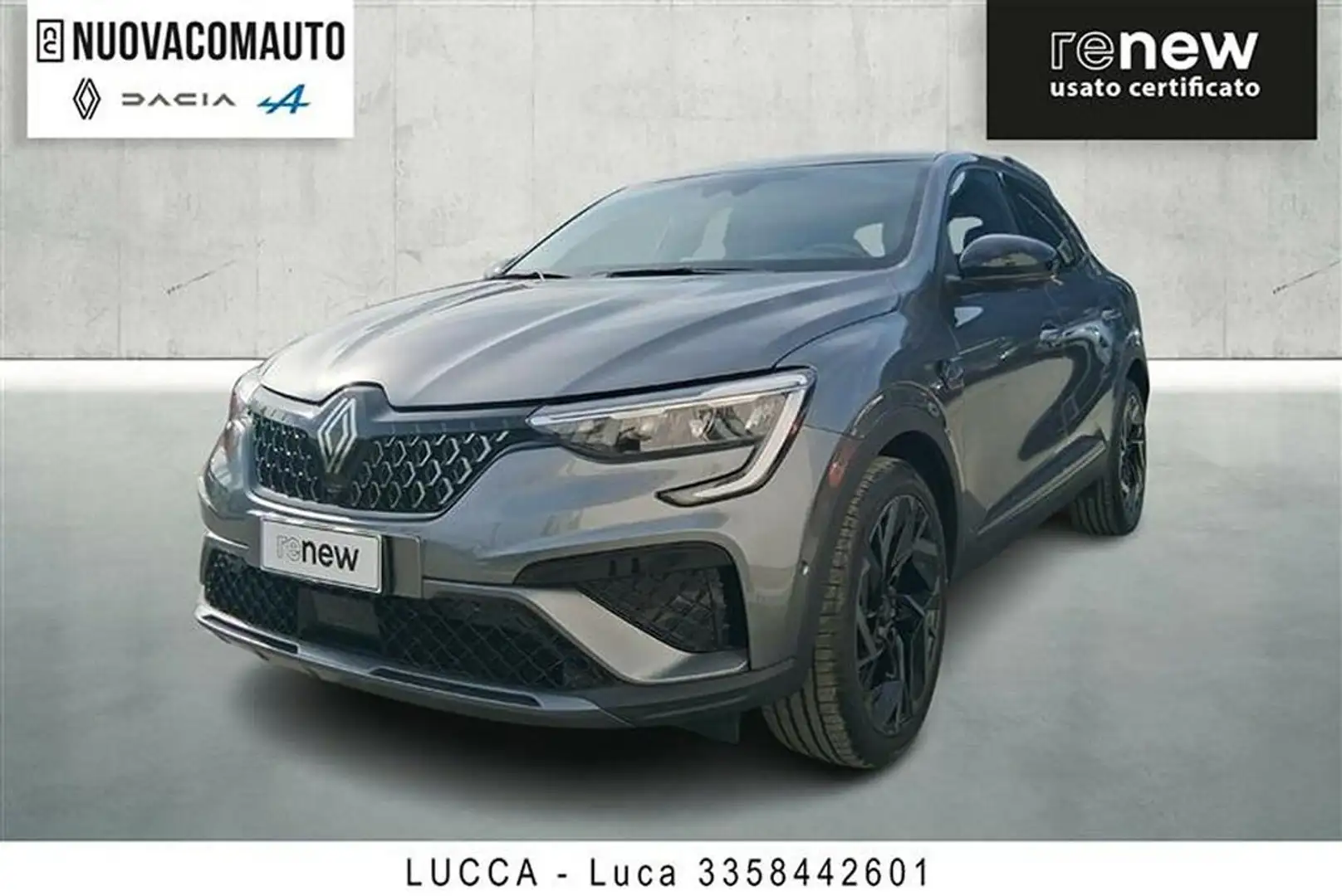 Renault Arkana 1.6 E-Tech full hybrid Esprit Alpine 145cv Gris - 1