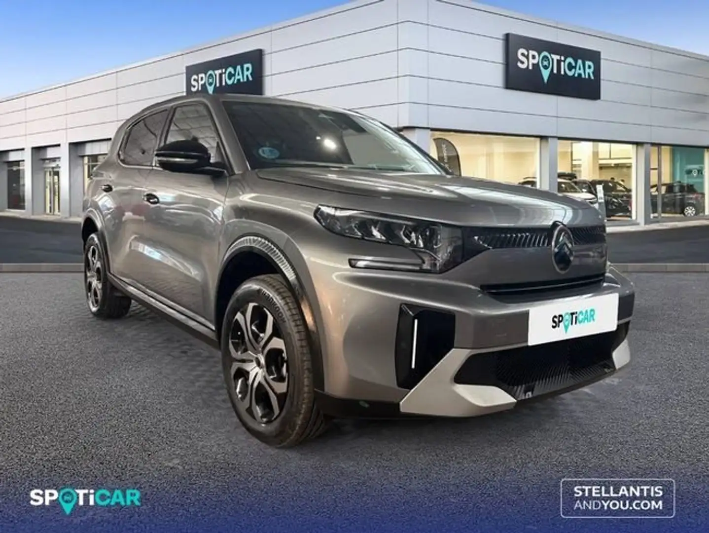 Citroen C3 Aircross Hybrid 145 ë-DCS6 Plus Gris - 2