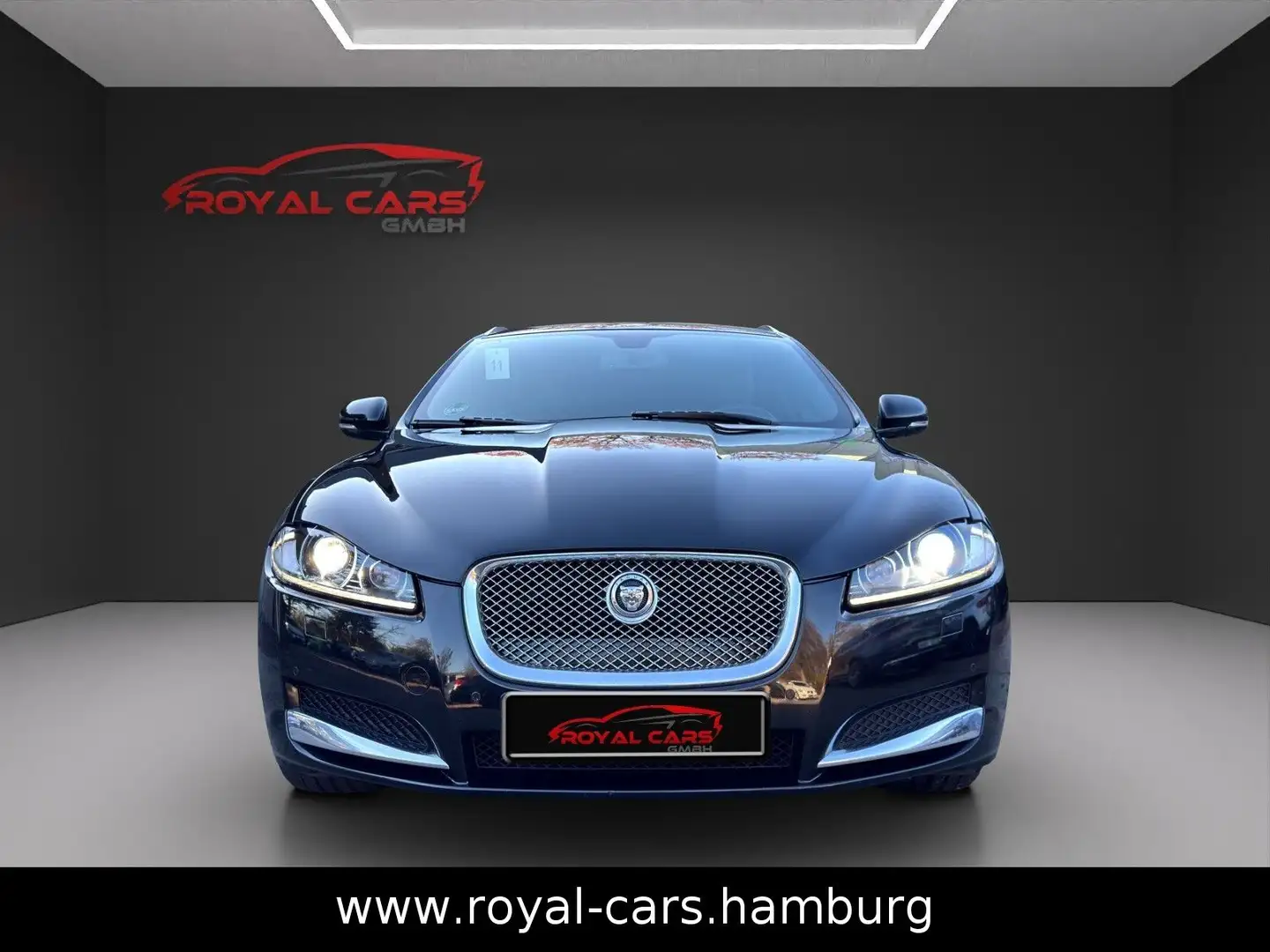 Jaguar XF Sportbrake 2.2 Diesel NAVI*SHZ*LED*CAM*LEDER! Noir - 2