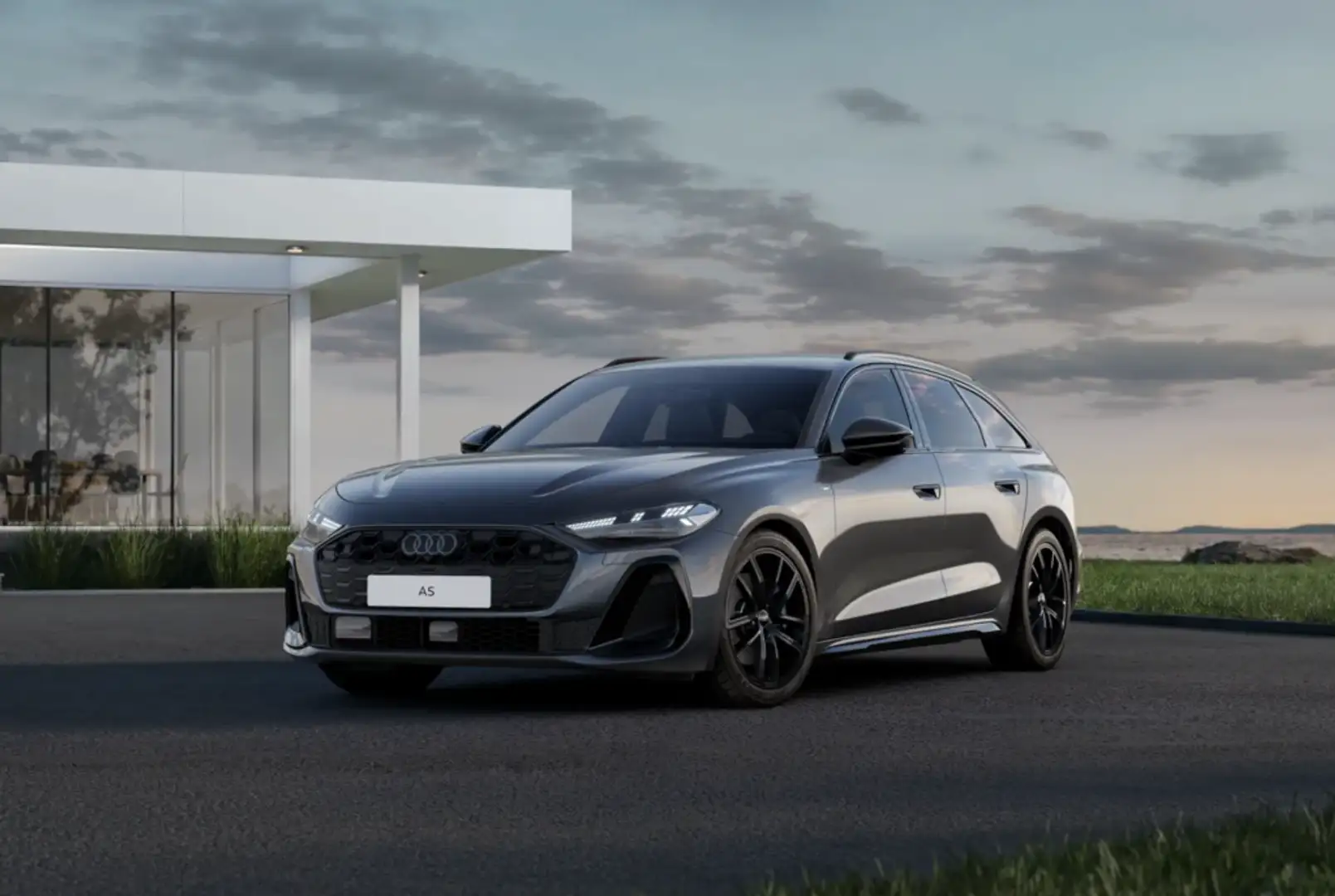 Audi A5 Avant TFSI Black line S tronic 110kW Gris - 1