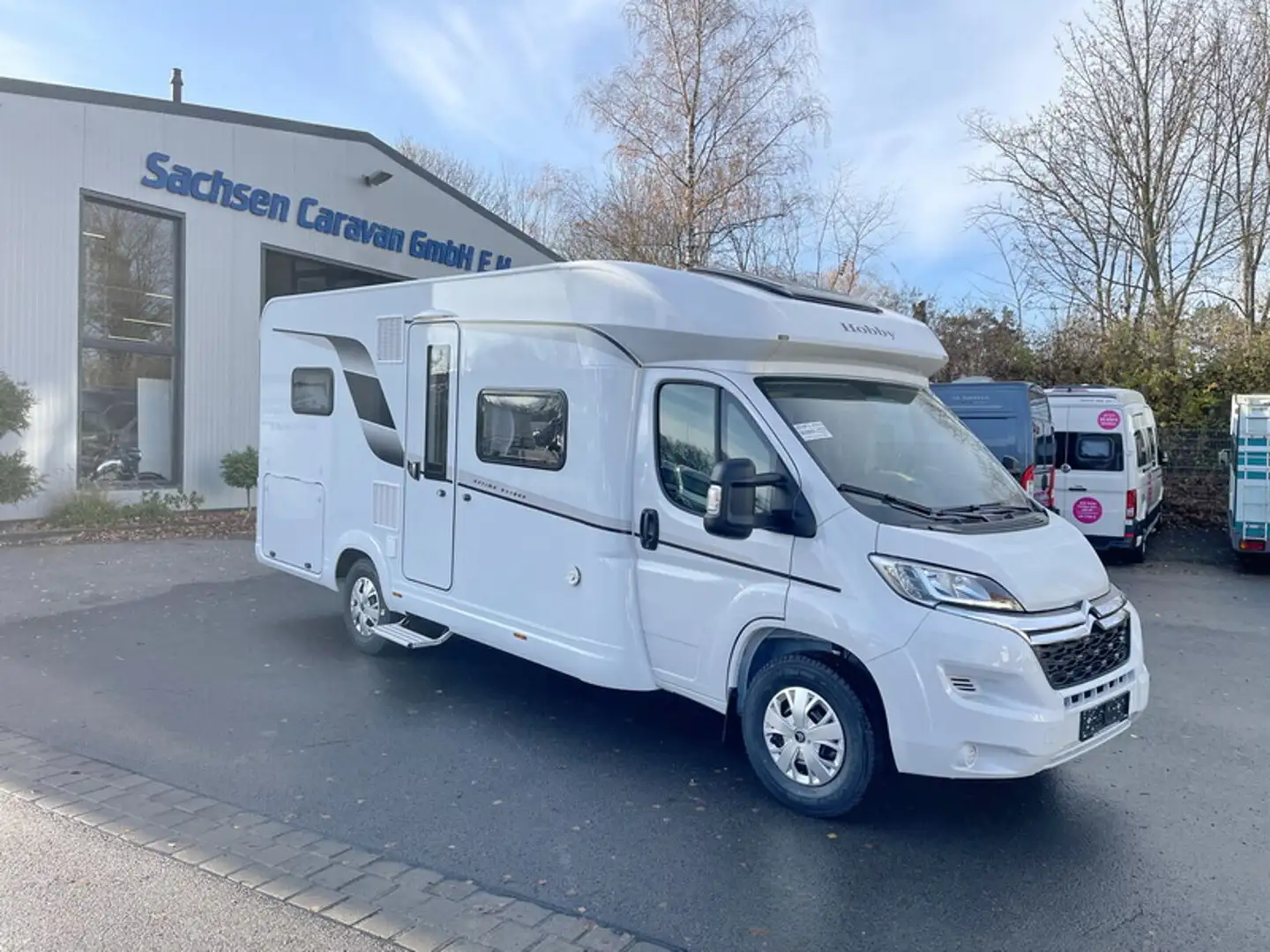 Hobby Optima OnTour T65 HFL Rahmenfenster Weiß - 1