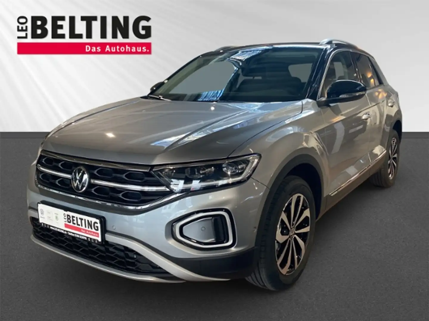 Volkswagen T-Roc Style 1.5 TSI DSG Navi Matrix AHK EasyOpen Argent - 2