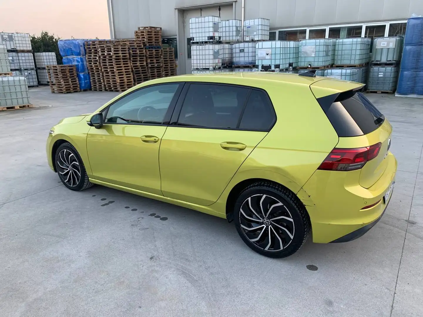 Volkswagen Golf Golf 1.5 etsi evo Style 150cv dsg Sinistrata Grün - 2