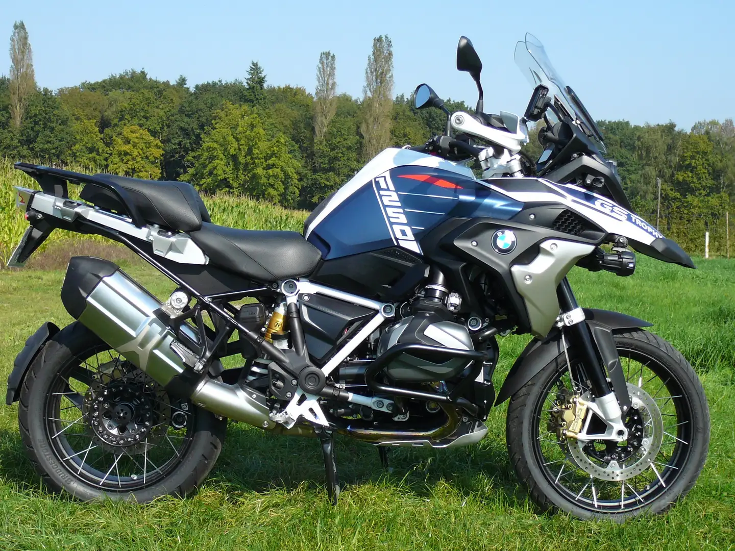 BMW R 1250 GS TROPHY FULL OPTION Albastru - 1