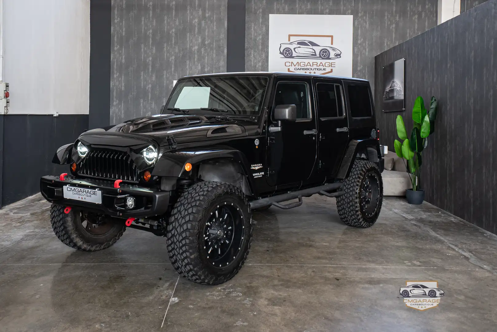 Jeep Wrangler 3.6 V6 Sahara auto - BLACK MAMBA -ESEMPLARE UNICO Nero - 1