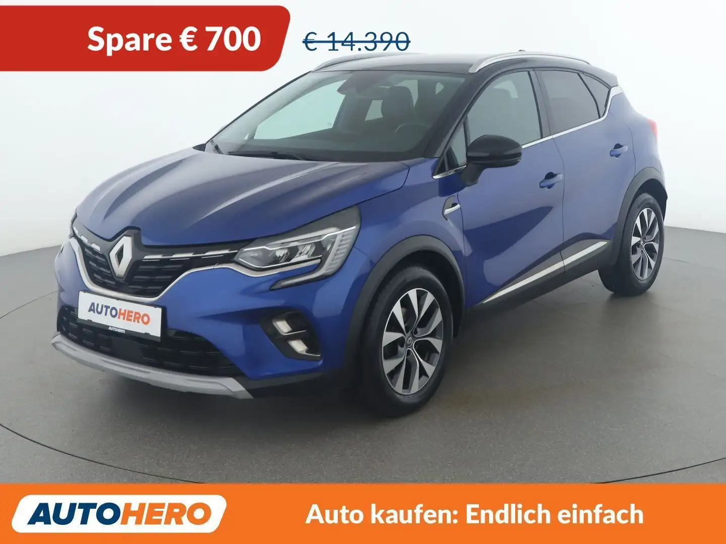 Renault Captur 1.0 TCe Edition One Blau - 1
