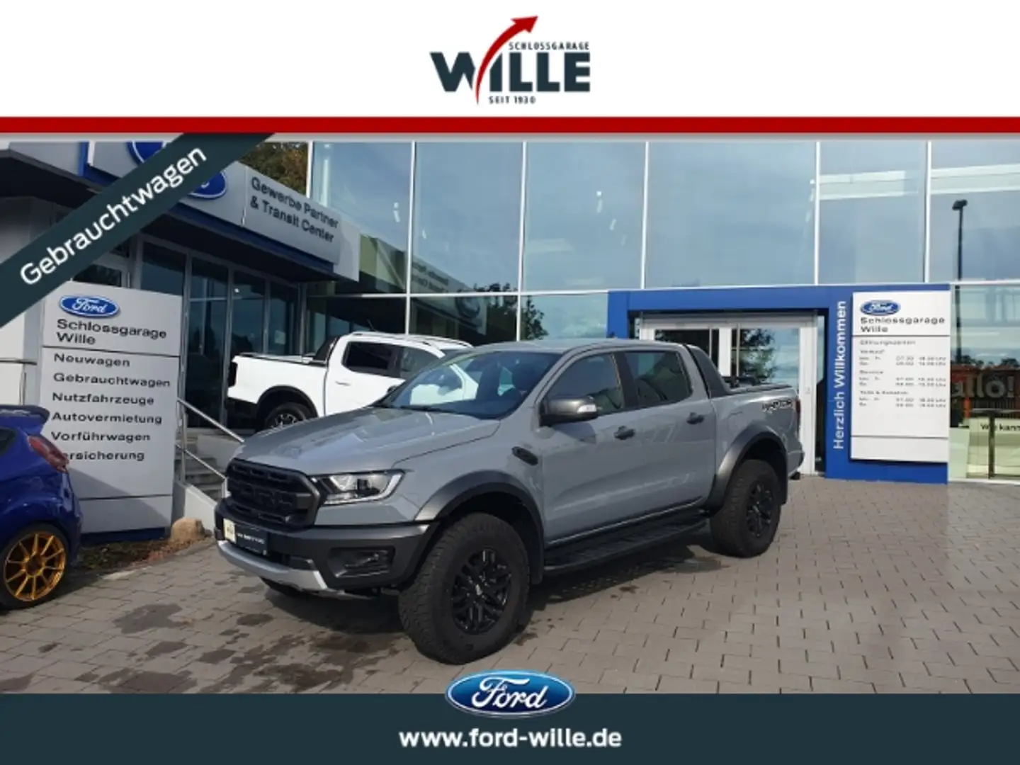 Ford Ranger 4x4 Raptor LED AHK  Raptor-Paket ab 3,99% eff.Jahr Gris - 1