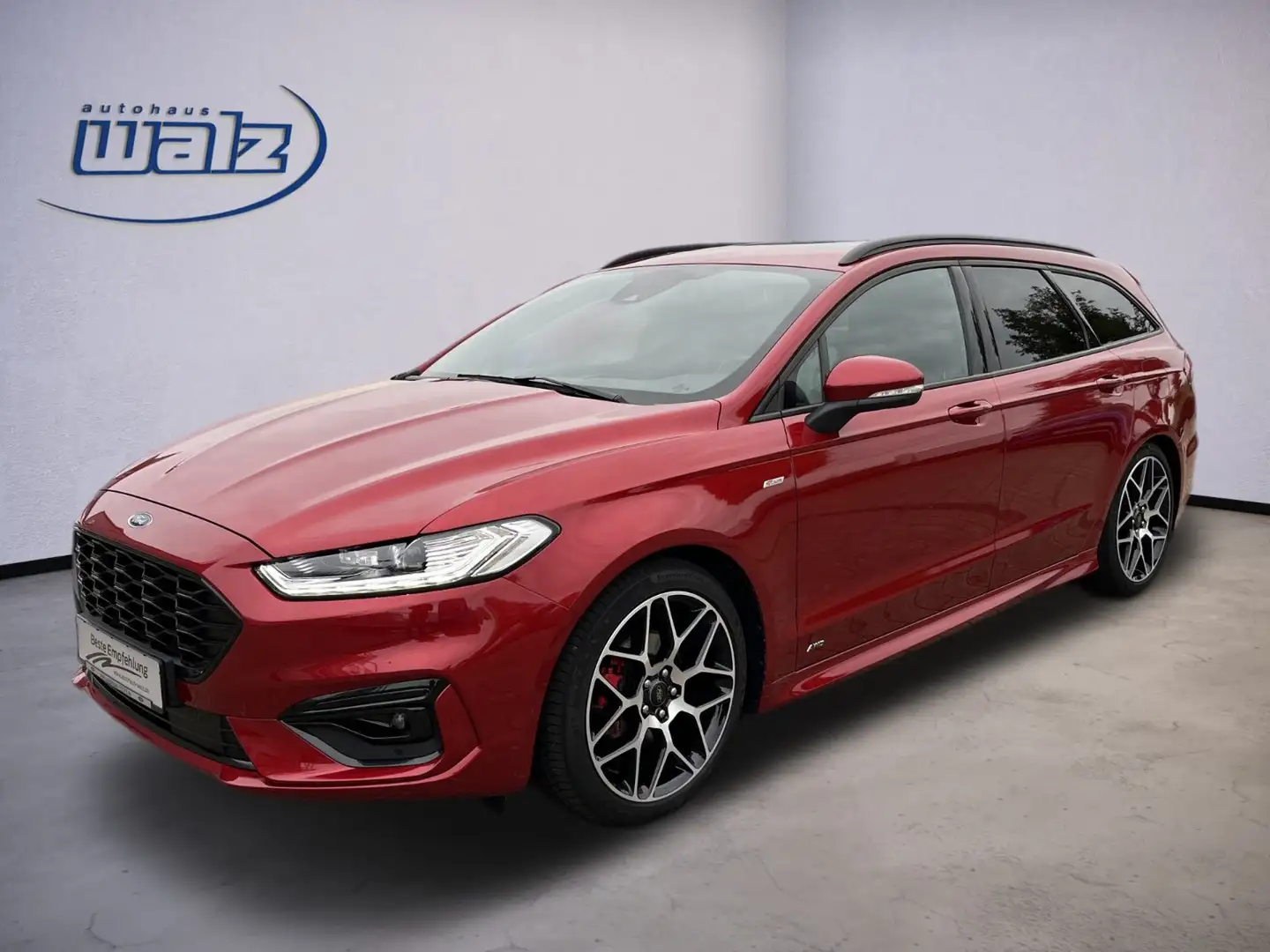 Ford Mondeo Turnier ST-Line AUTOM.+AWD+AHK+LED+RFK+PDC+WINTERP Rot - 1