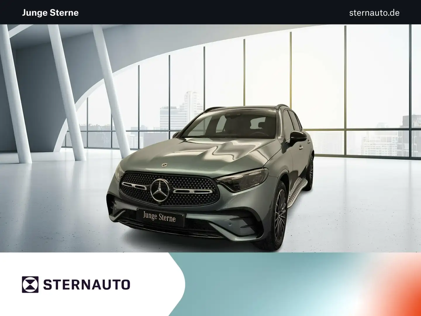 Mercedes-Benz GLC 450 GLC 450 d 4M AMG Line Premium+ Airmatic Burmester Silber - 1