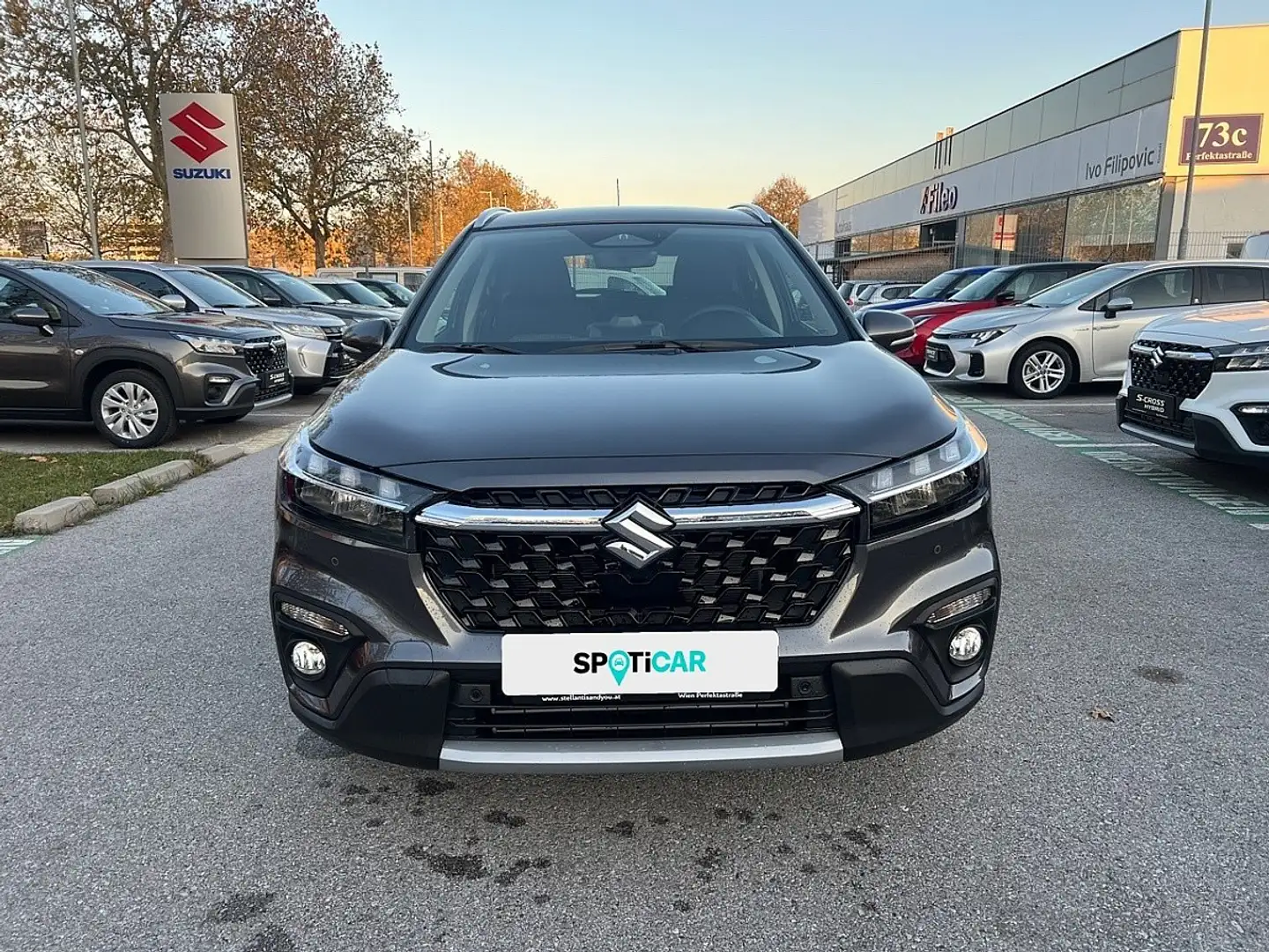 Suzuki S-Cross 1,4 Hybrid shine Aut. Grau - 2