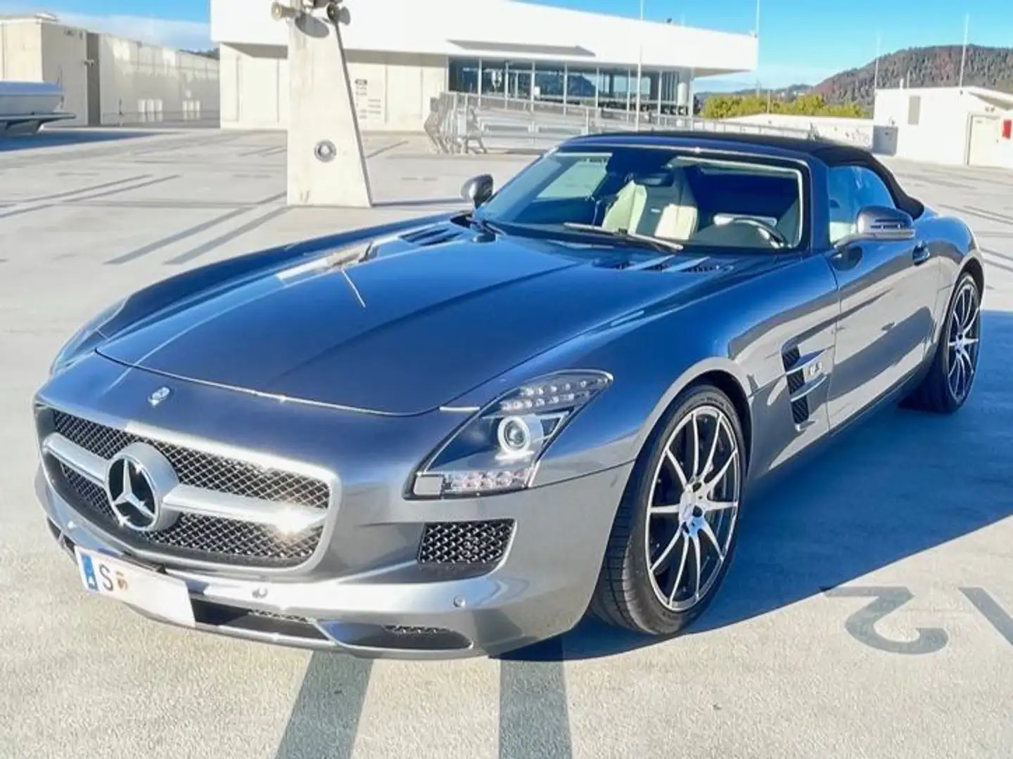 Mercedes-Benz SLS SLS AMG Roadster Aut. Gri - 1