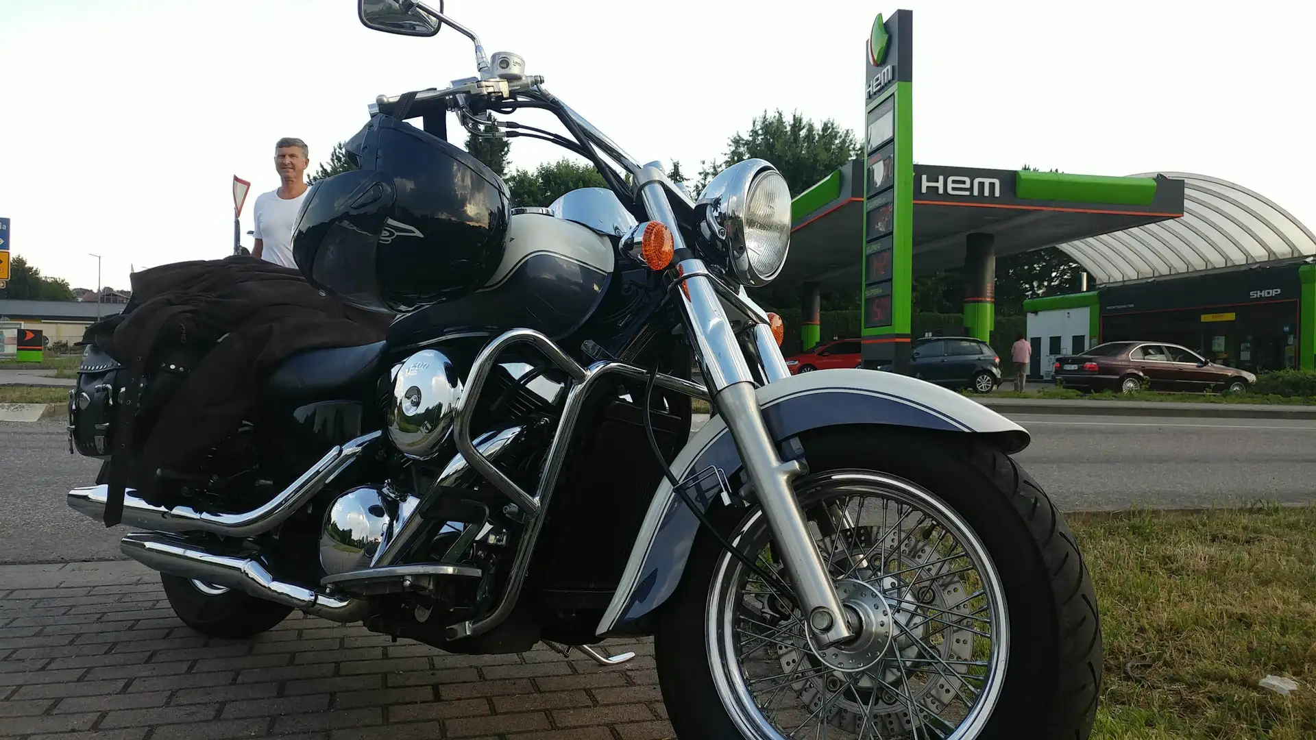Kawasaki VN 1500 Classic Weiß - 2
