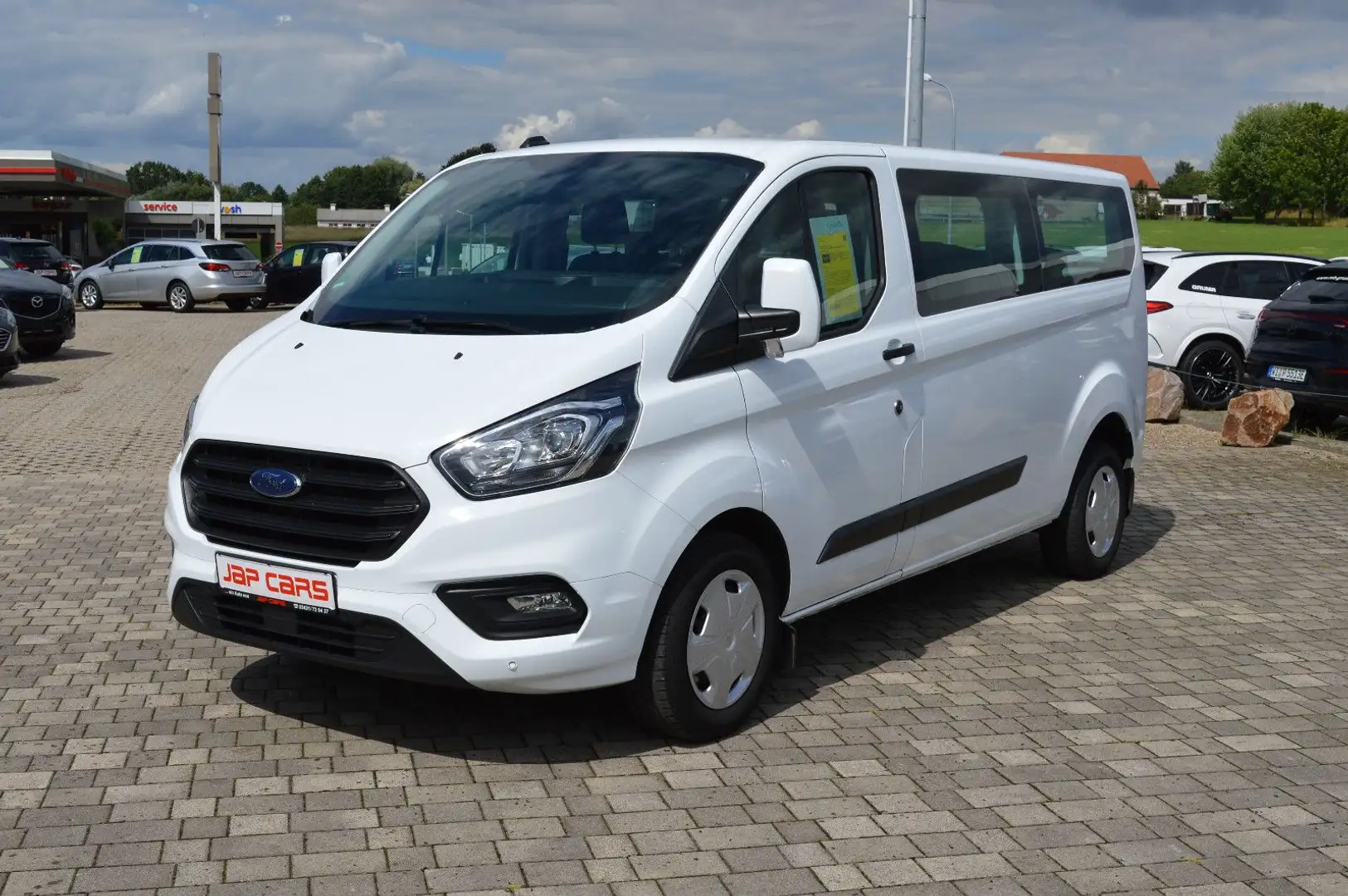 Ford Transit Custom 2.0D Kombi 320 L2 9 Sitze+Flügel Weiß - 1