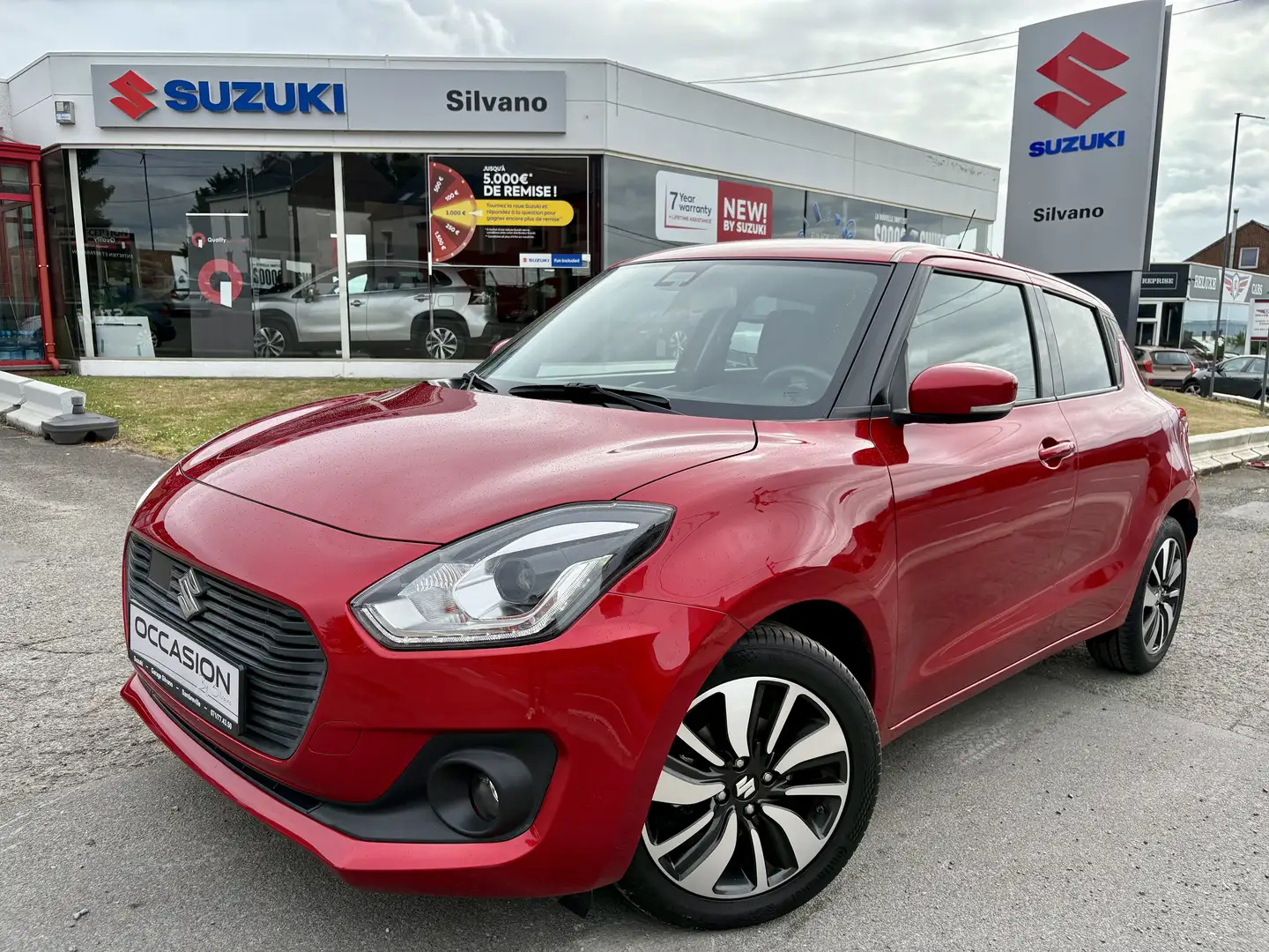 Suzuki Swift 1.0 Turbo GLX AT BoosterJet Rouge - 1