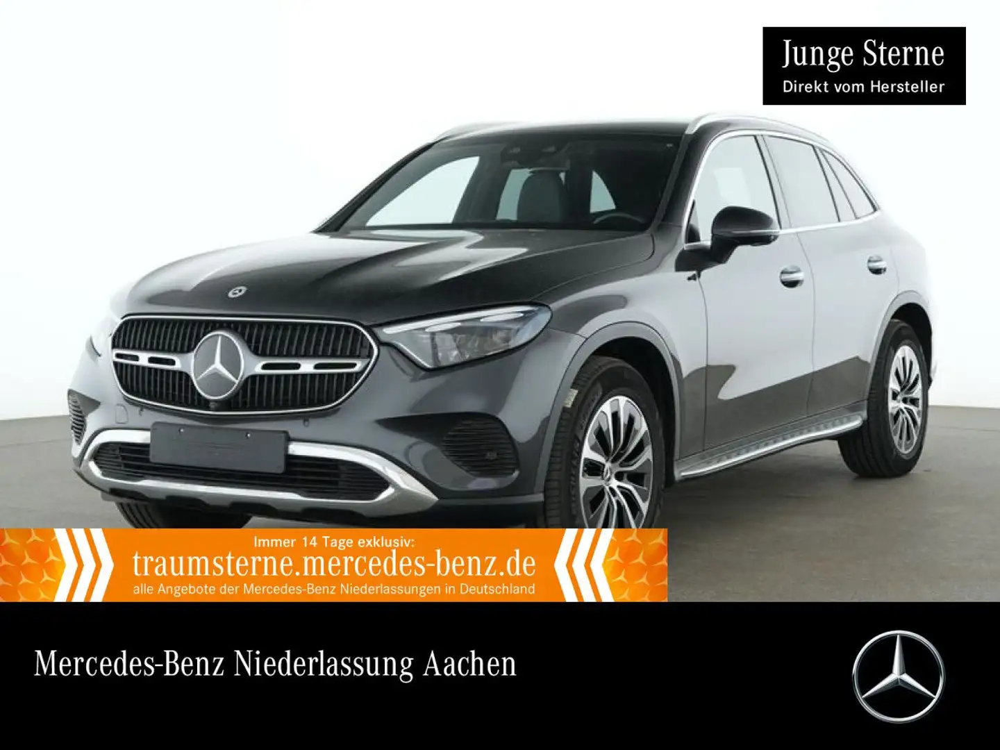 Mercedes-Benz GLC 220 d 4M AVANTG+360+KEYLESS+9G Grau - 1